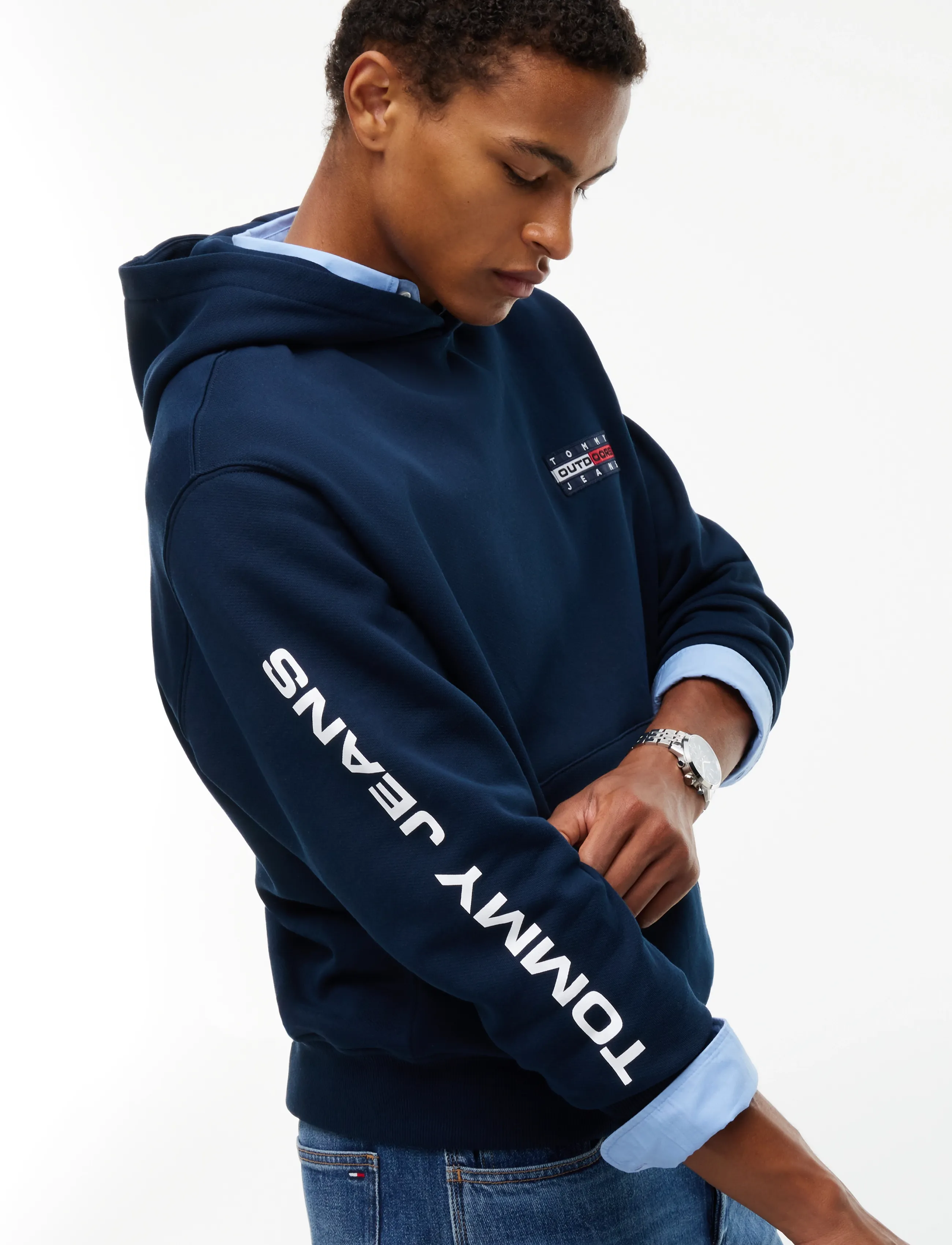 Tommy Jeans - TJM OUTDOORS HOODIE - dark blue - 3