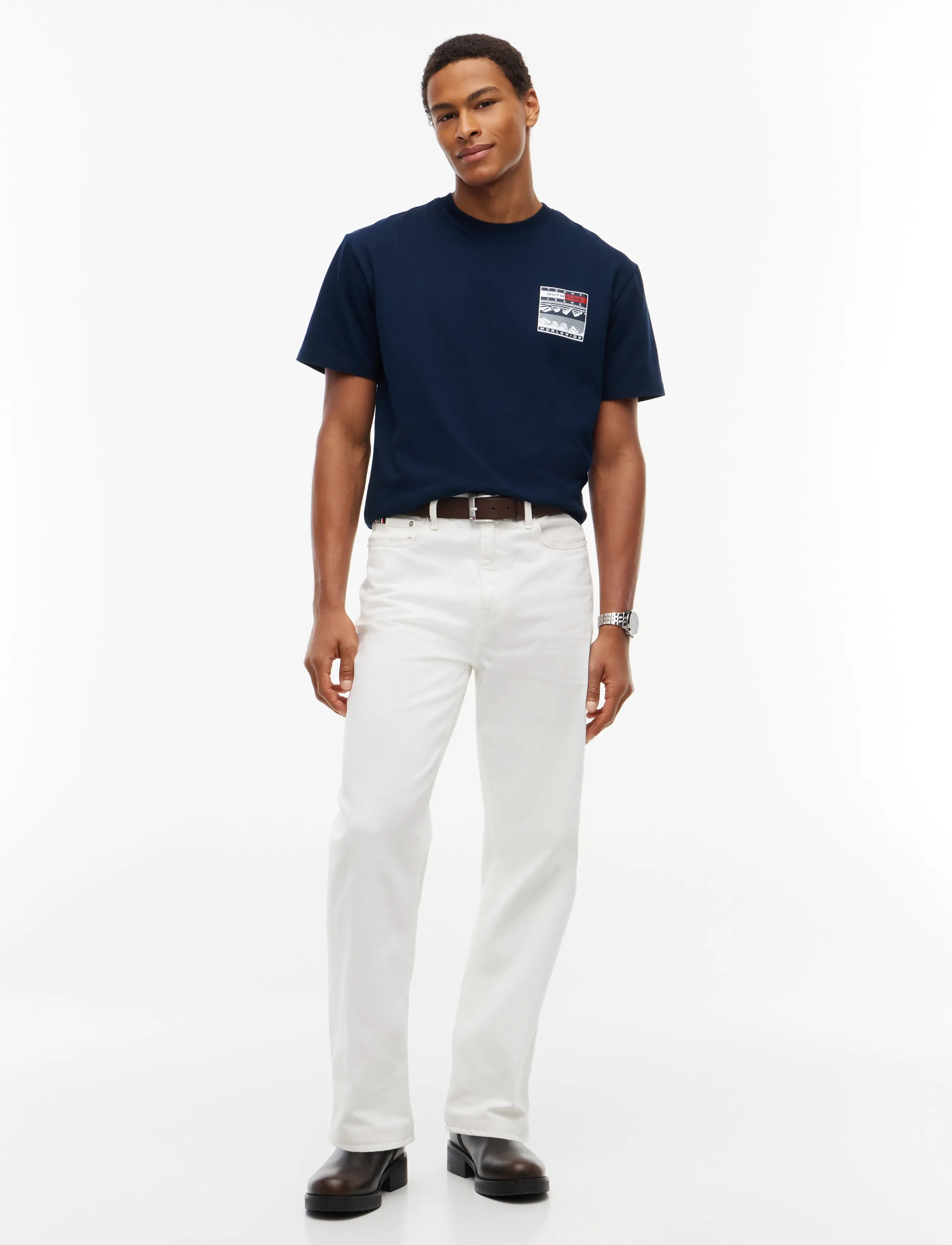 Tommy Jeans - TJM RLX OUTDOORS SS TEE - dark blue - 4
