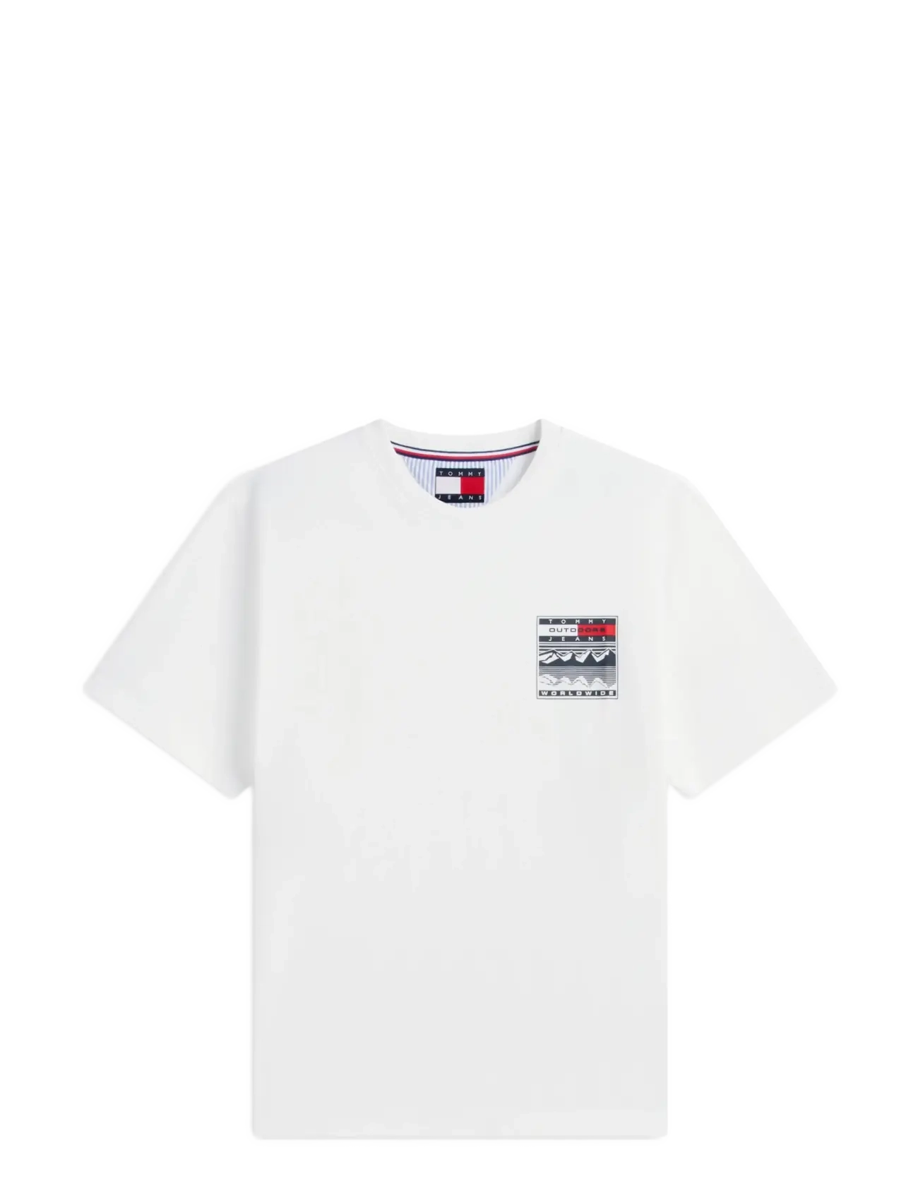 Tommy Jeans - TJM RLX OUTDOORS SS TEE - ecru - 1
