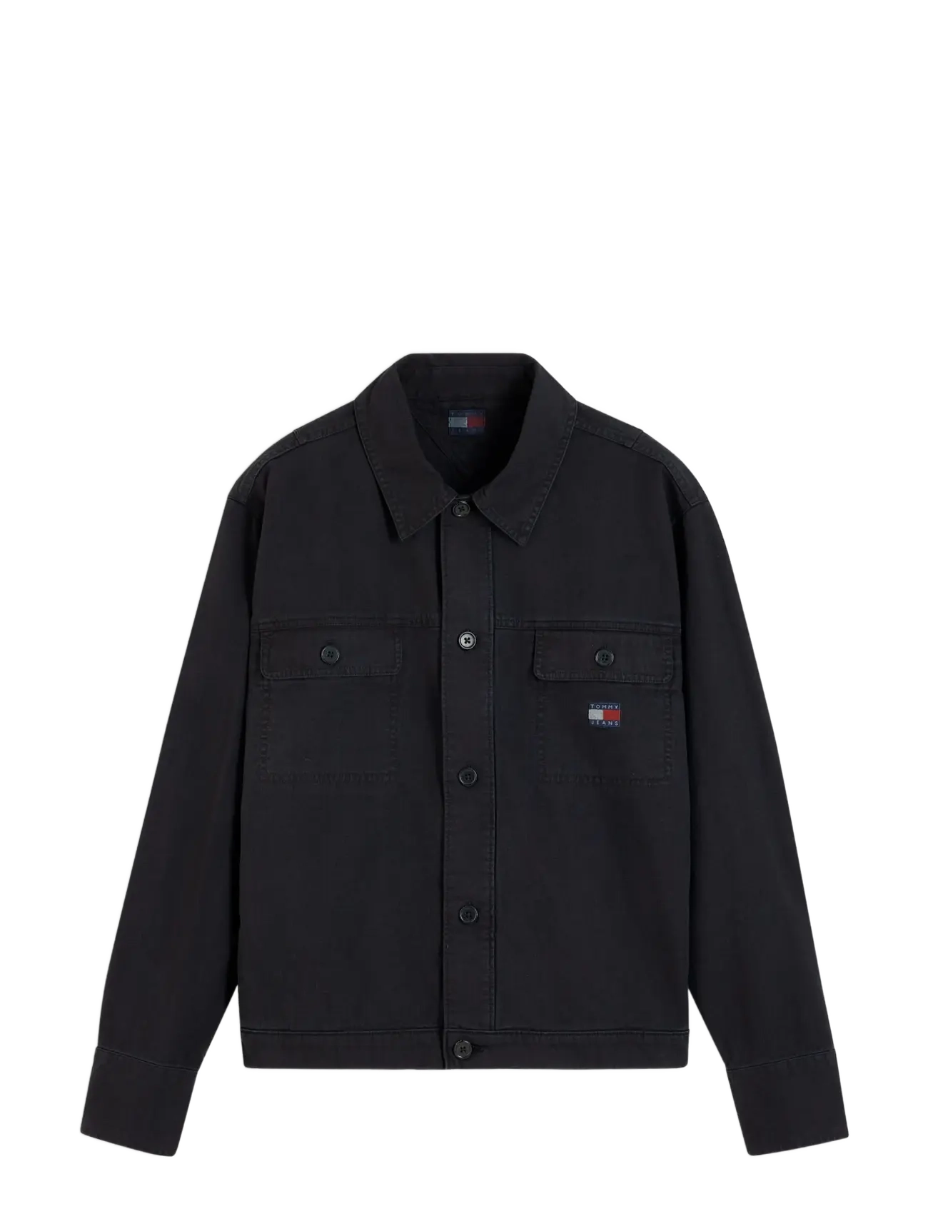 Tommy Jeans - TJM ESSENTIAL OVERSHIRT - black - 1