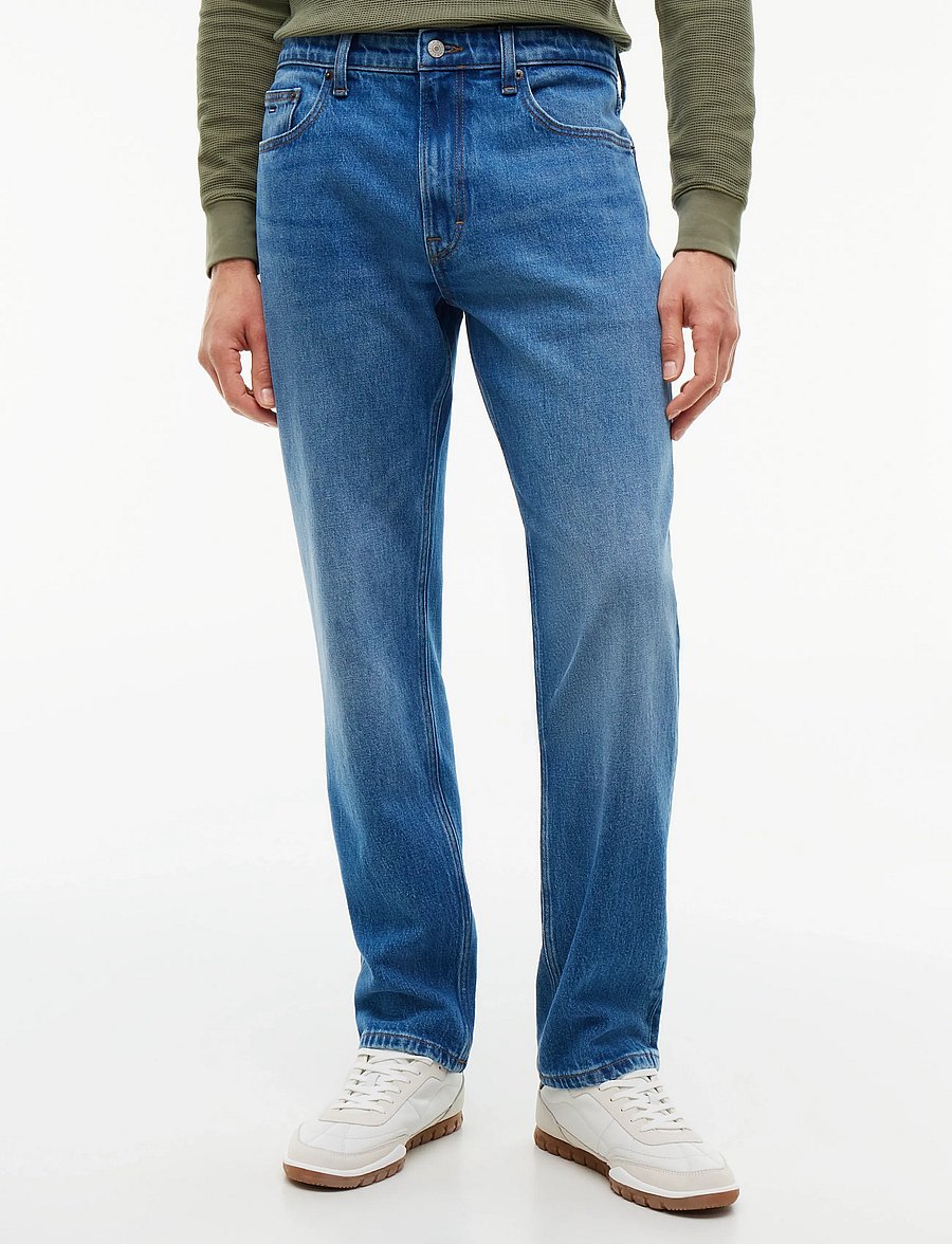 Tommy Jeans - Ryan Slim Straight Jeans - slim jeans - denim medium - 0