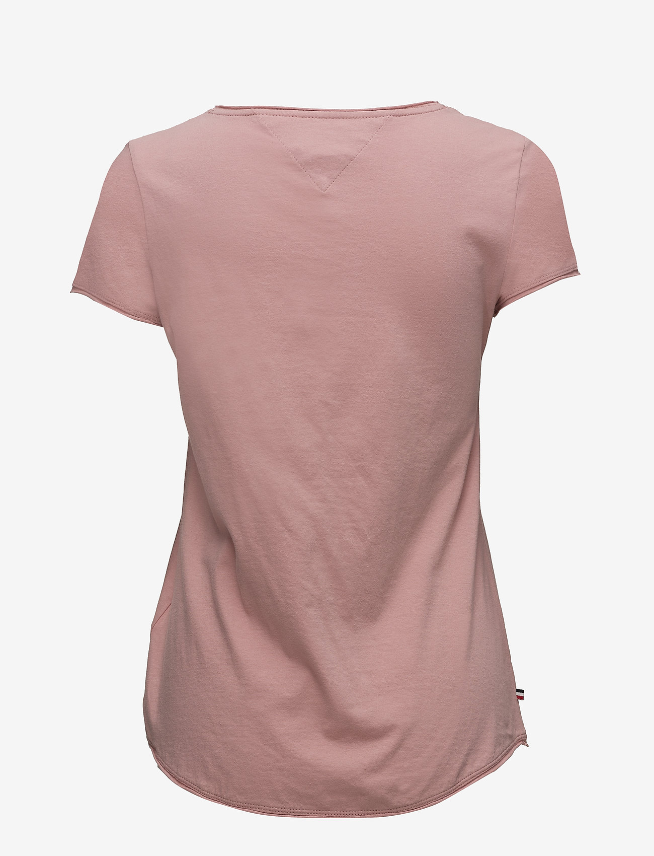 Tommy Jeans - TJW BASIC CN KNIT S/S 14 - blush - 2