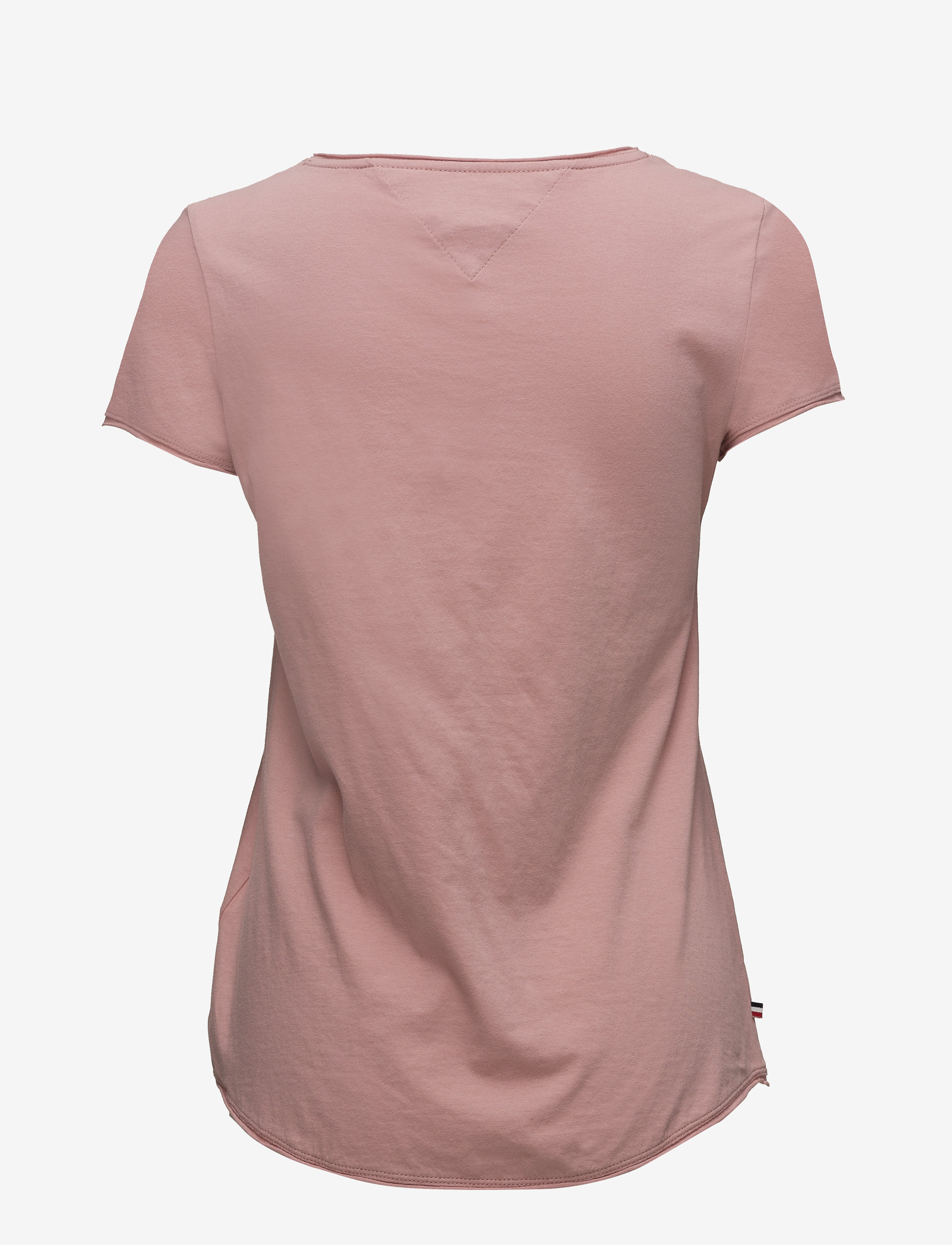 Tommy Jeans - TJW BASIC CN KNIT S/S 14 - blush - 2