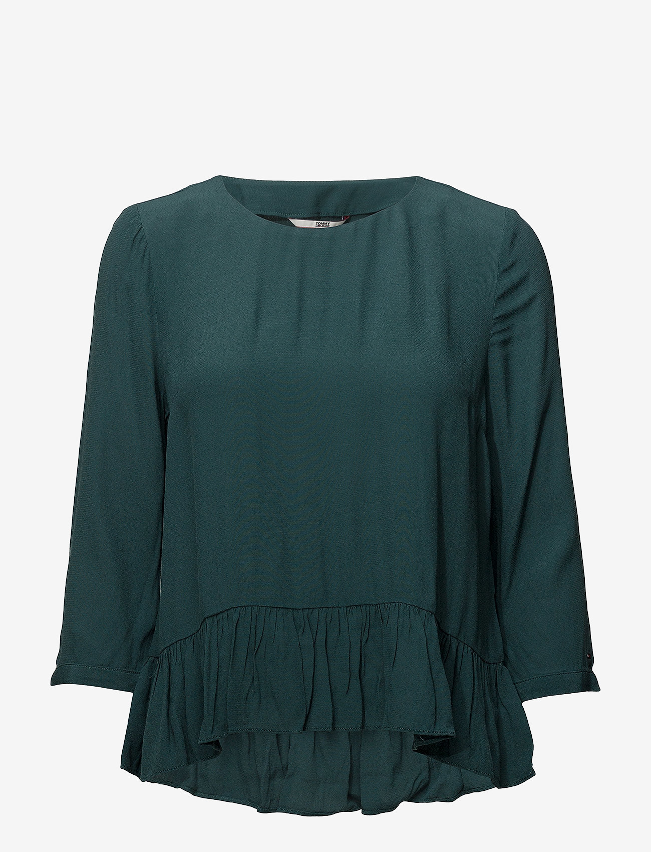 TJW BASIC BLOUSE 3/4 - SEA MOSS