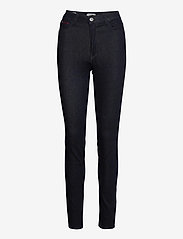 Tommy Jeans - HIGH RISE SKINNY SANTANA NRST - džinsa bikses ar šaurām starām - new rinse stretch - 0