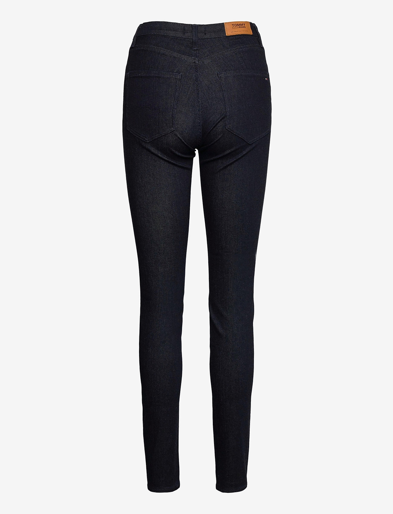 Tommy Jeans - HIGH RISE SKINNY SANTANA NRST - džinsa bikses ar šaurām starām - new rinse stretch - 1