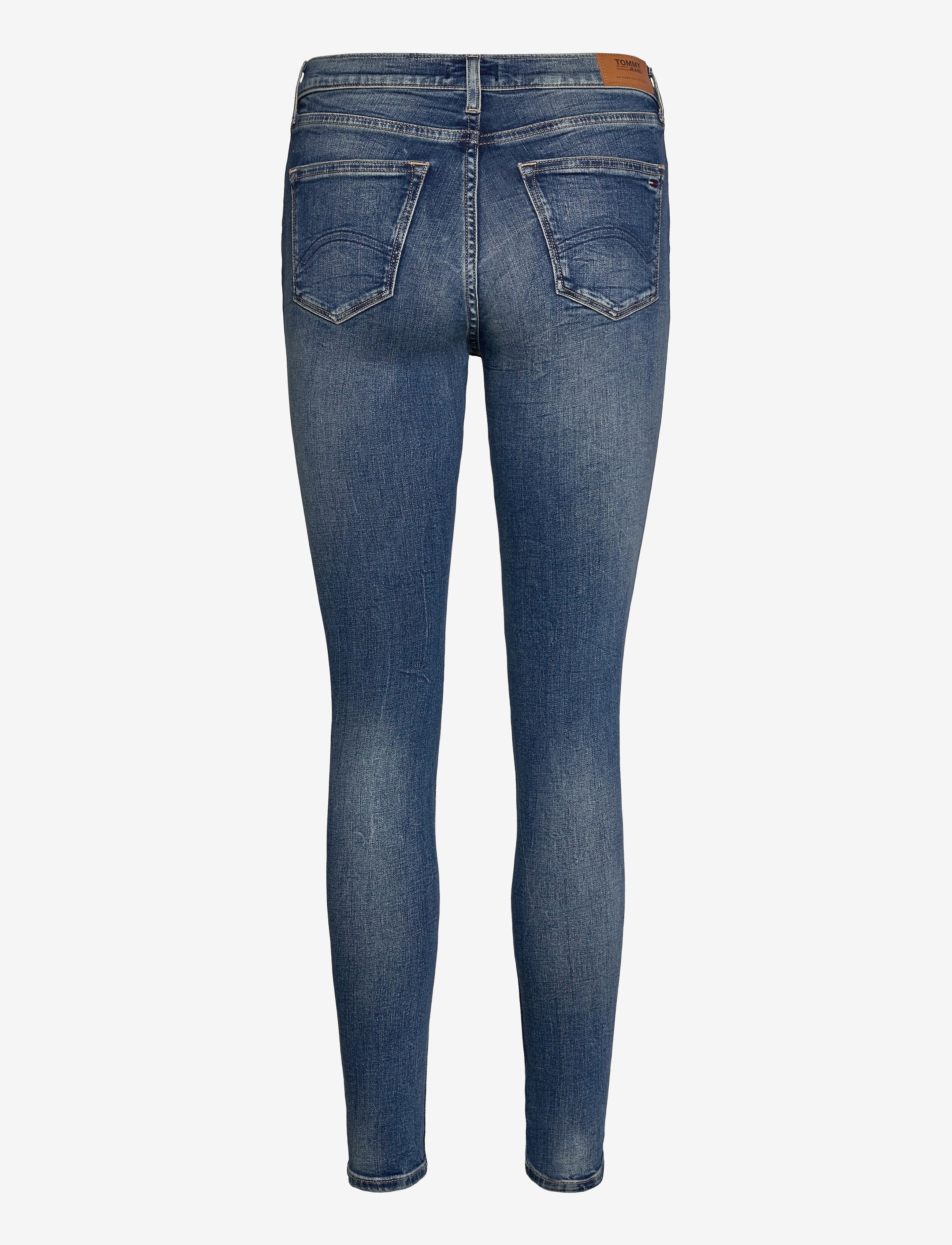 Tommy Jeans - MID RISE SKINNY NORA RBST - royal blue stretch - 1