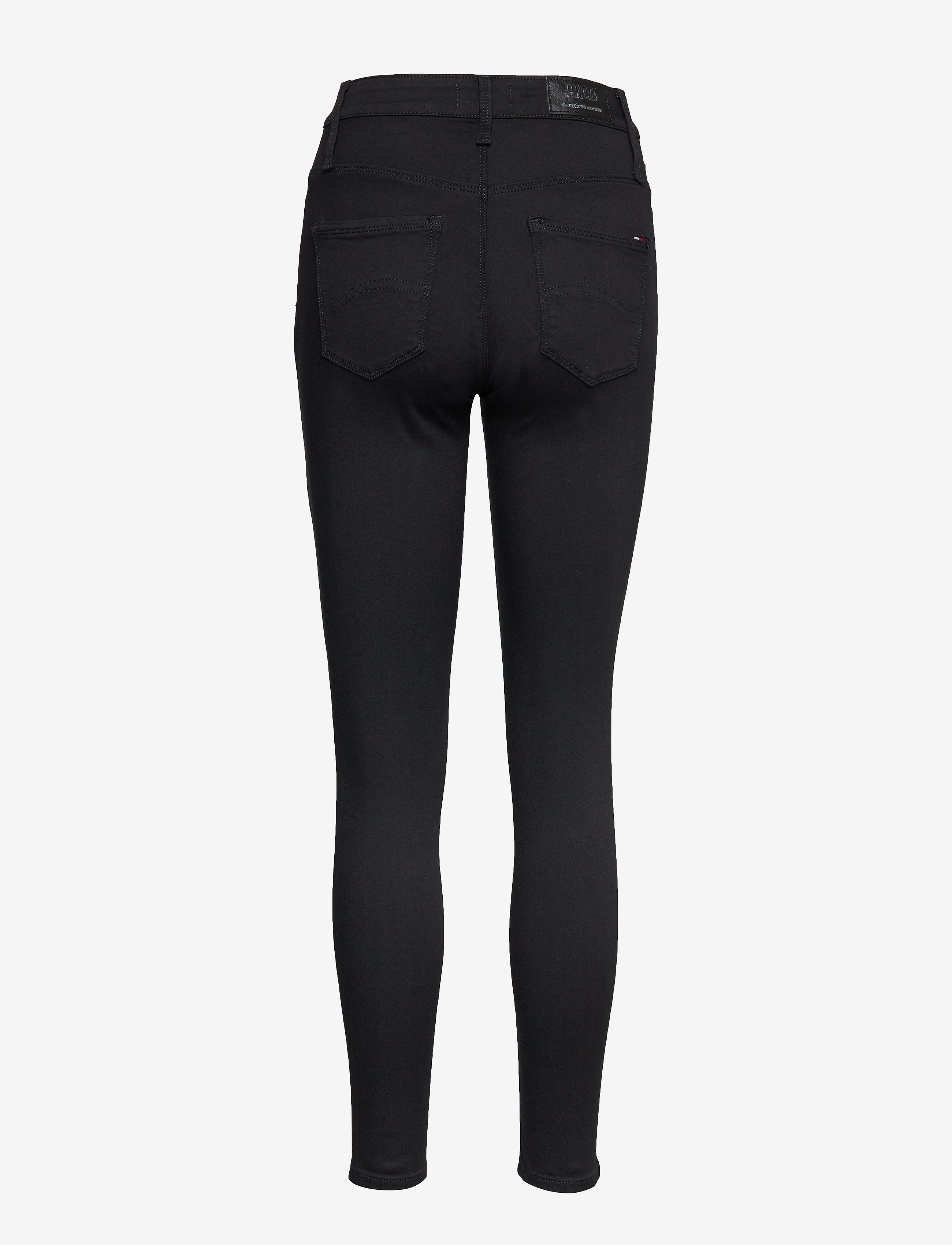 Tommy Jeans - HIGH RISE SKINNY SAN - dana black stretch - 1