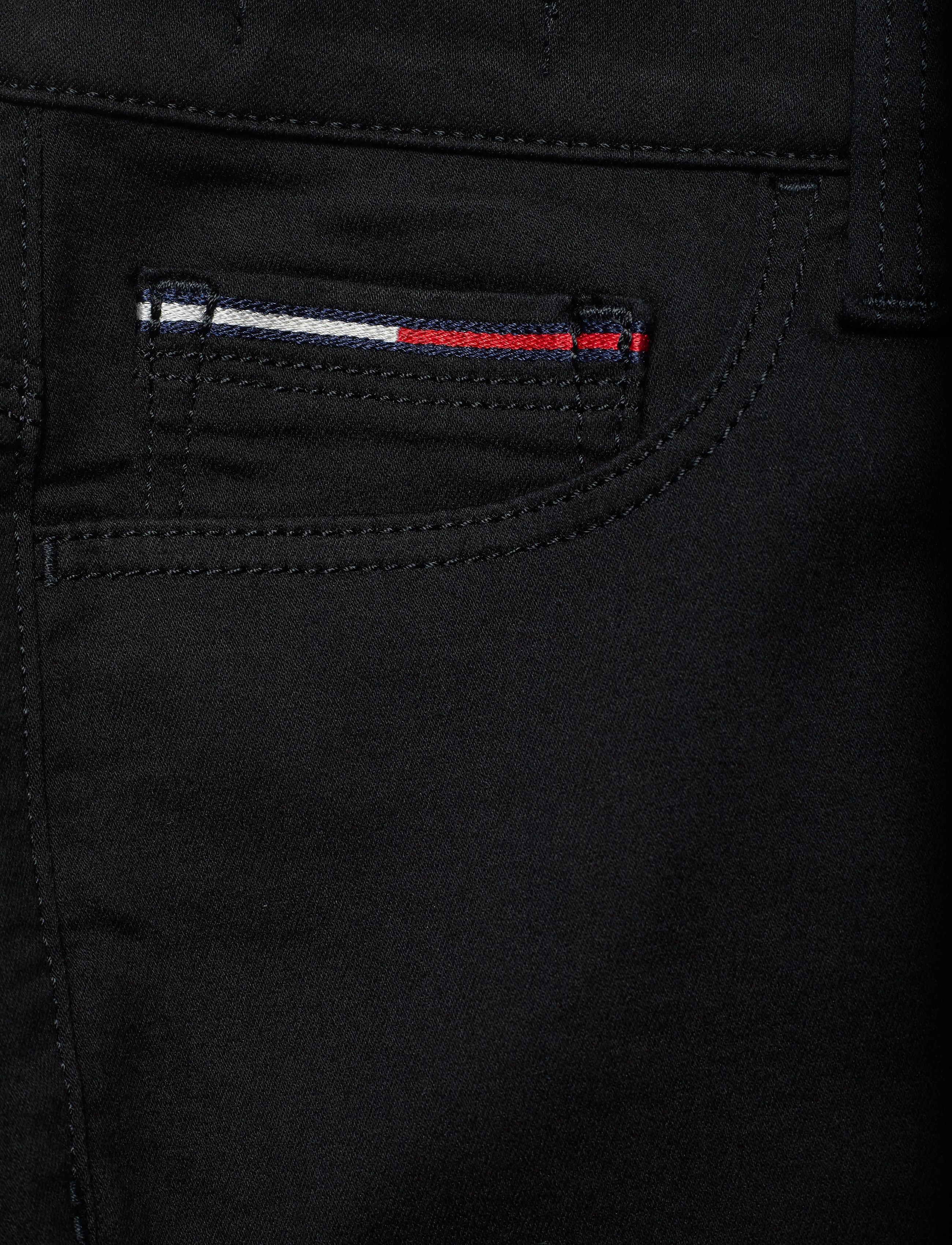 Tommy Jeans - HIGH RISE SKINNY SAN - dana black stretch - 2