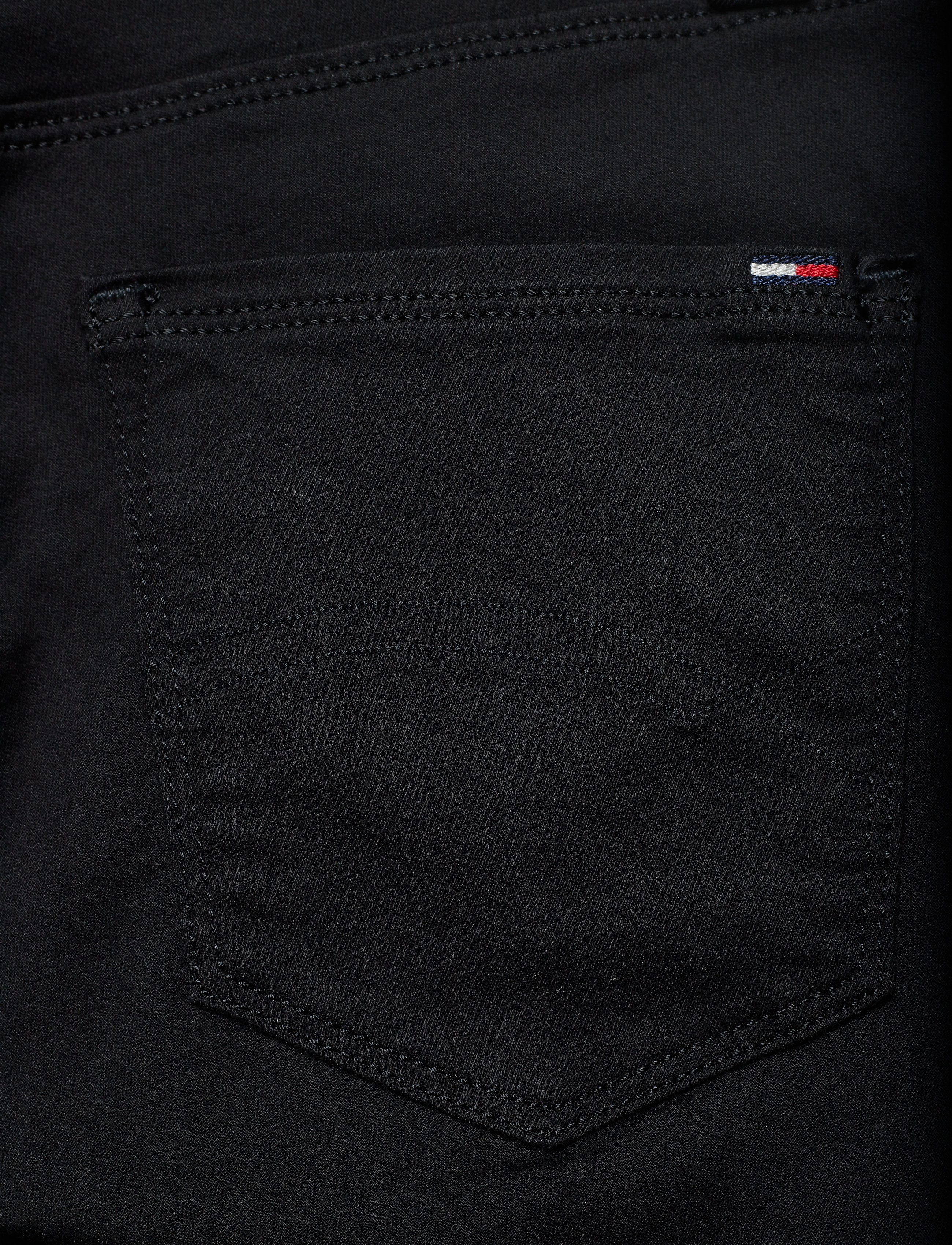 Tommy Jeans - HIGH RISE SKINNY SAN - dana black stretch - 4