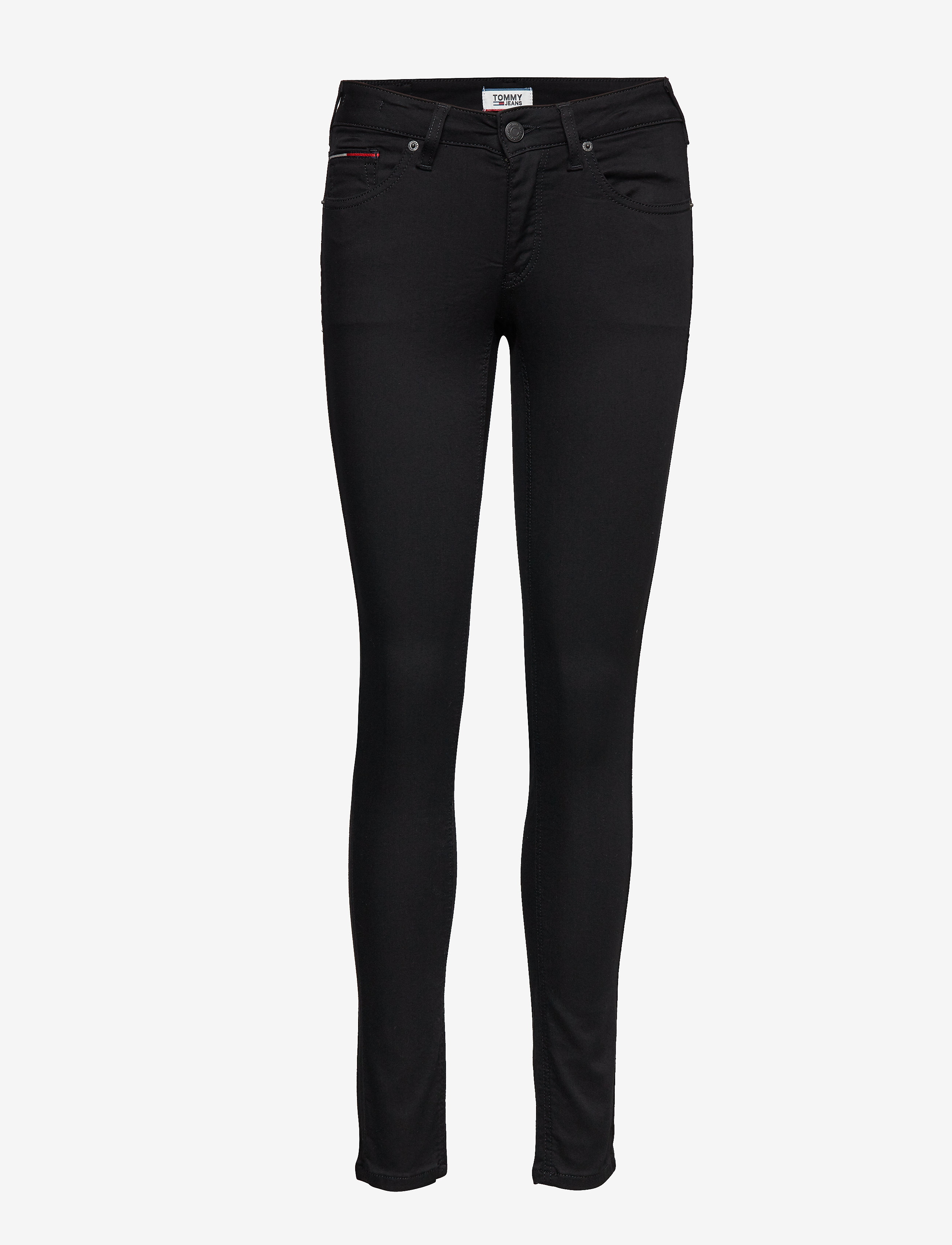 Tommy Jeans - LOW RISE SKINNY SOPH - dana black stretch - 0