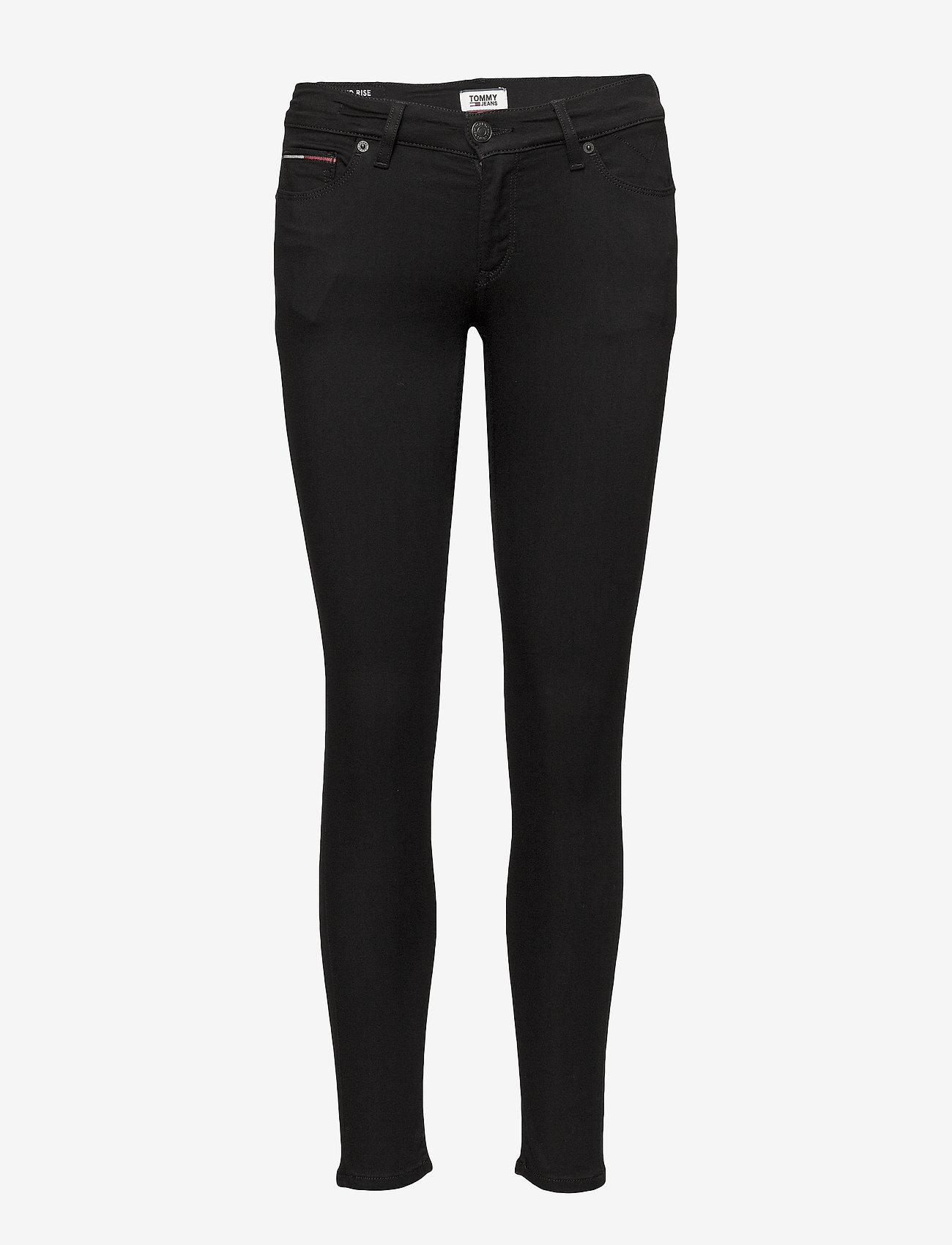 Tommy Jeans - MID RISE SKINNY NORA - dana black stretch - 0