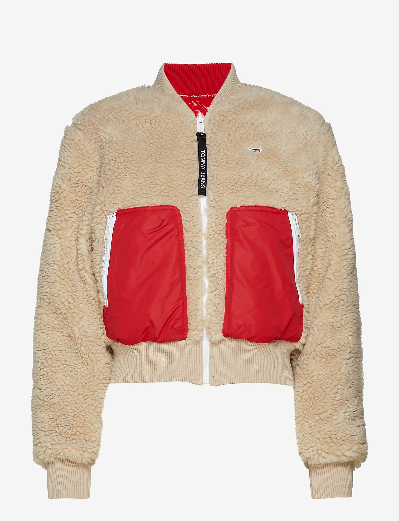 Tommy Jeans - TJW REVERSIBLE SHERP - mojave desert - 0