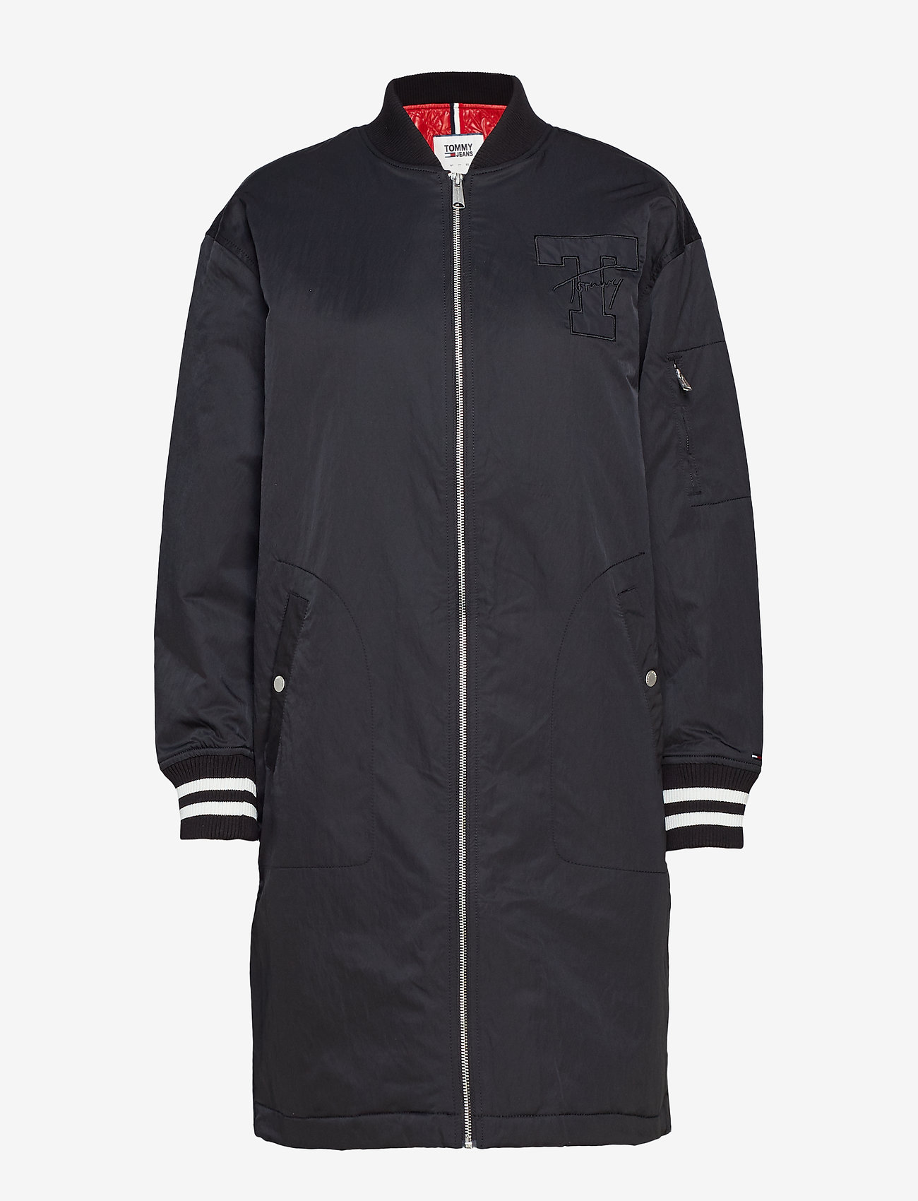 Tommy Jeans - TJW PADDED LONG BOMB - tommy black - 0