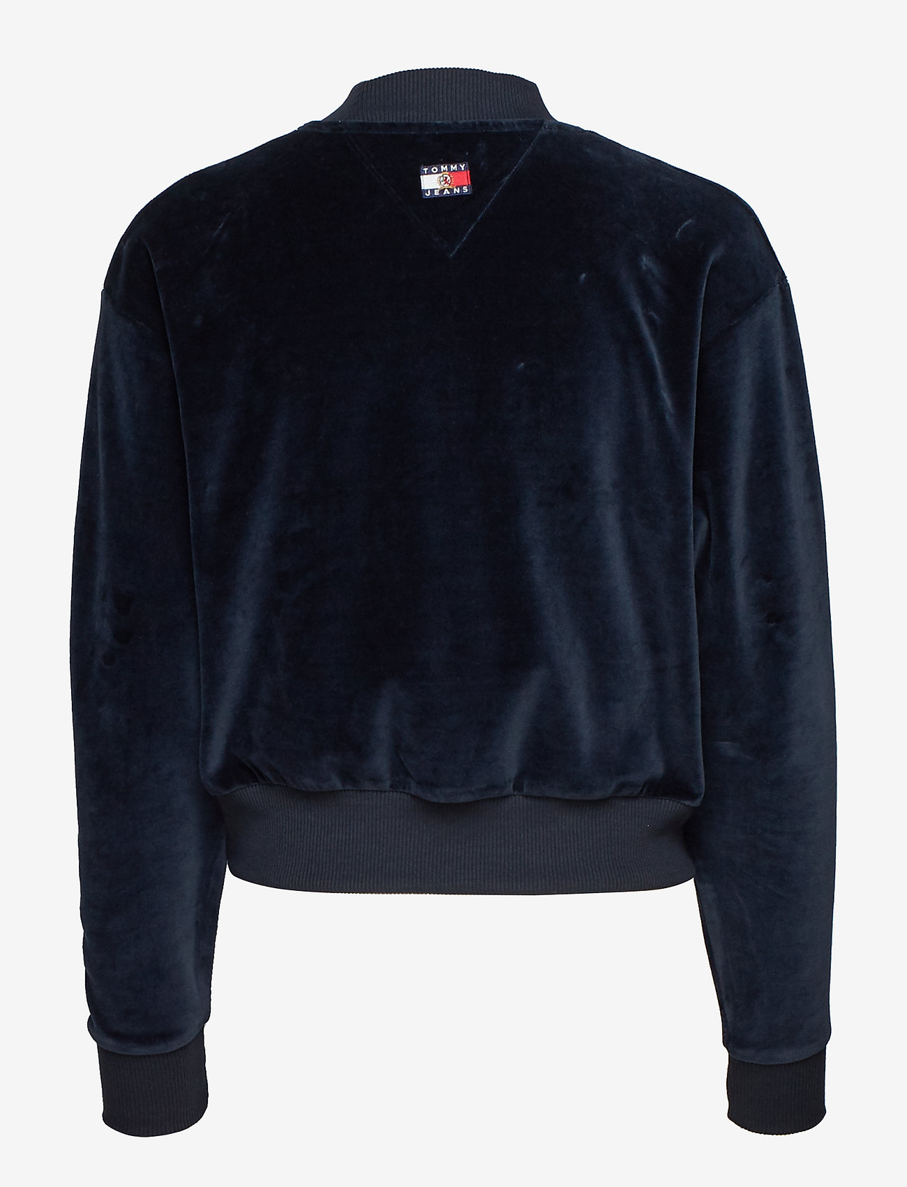 Tommy Jeans - TJW CREST VELVET CREW W10 - dark sapphire - 1