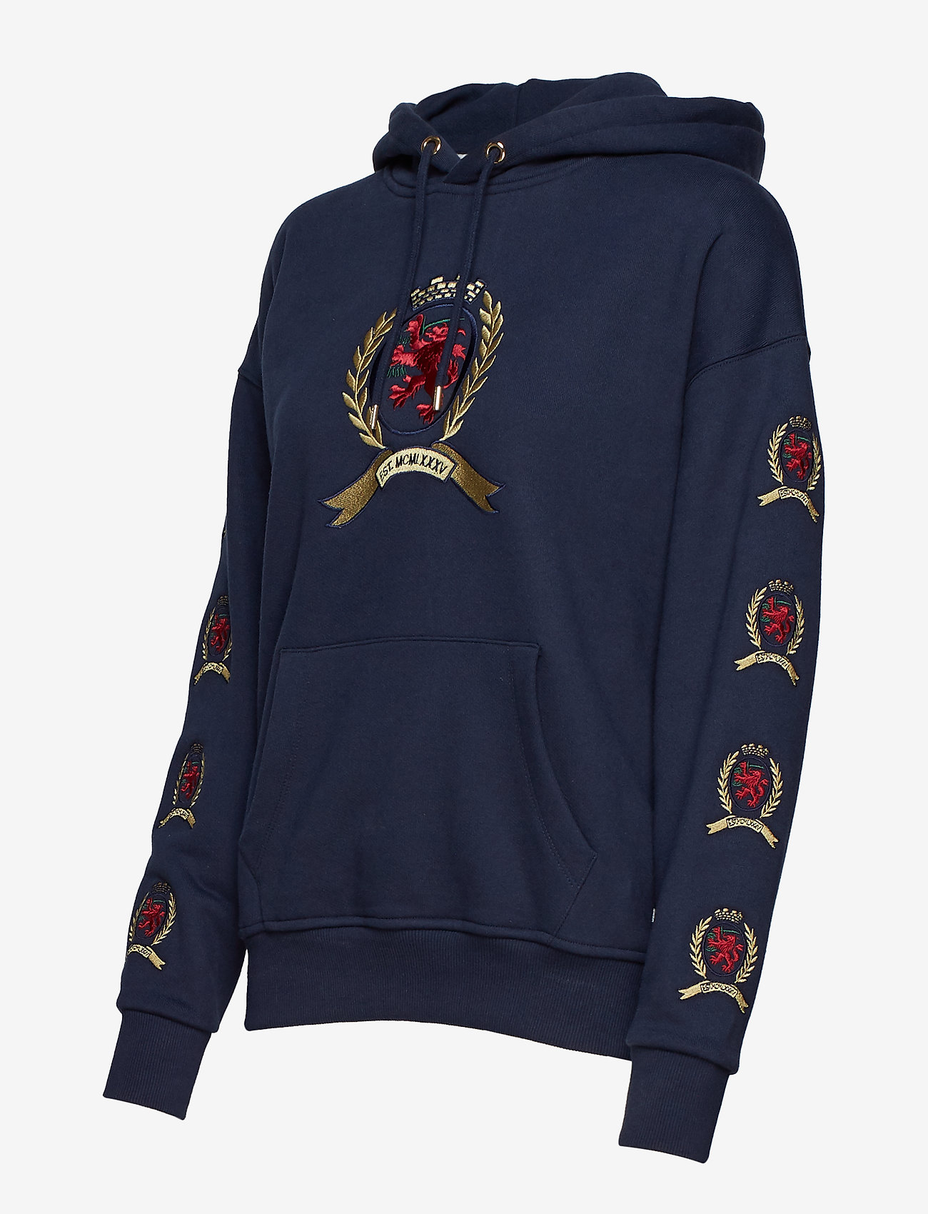 Tommy Jeans - TJW CREST HOODIE W28 - dark sapphire - 2