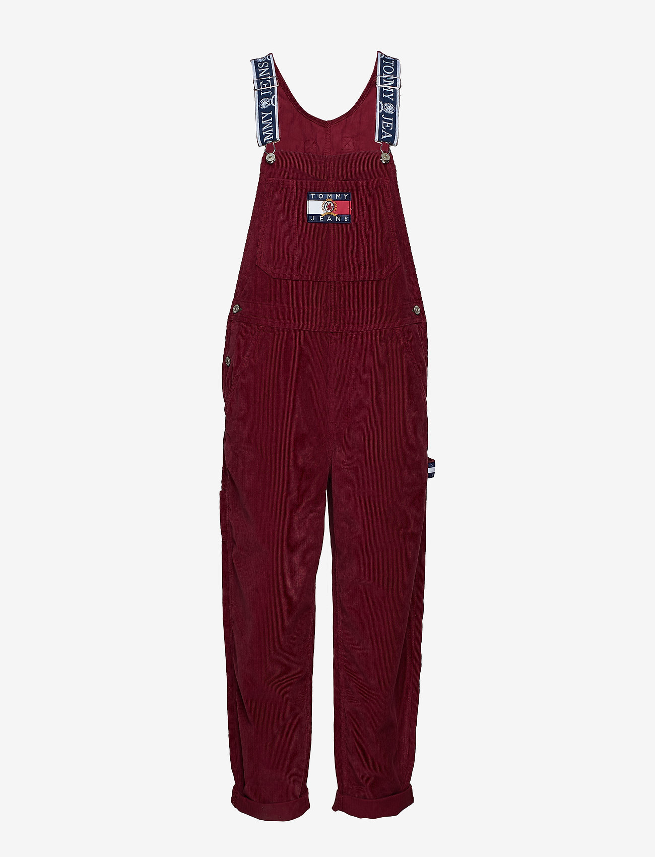 Tommy Jeans - TJW CORDUROY FLAG DU - cabernet - 0