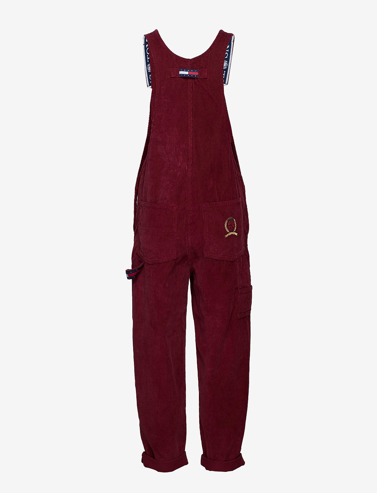 Tommy Jeans - TJW CORDUROY FLAG DU - cabernet - 2