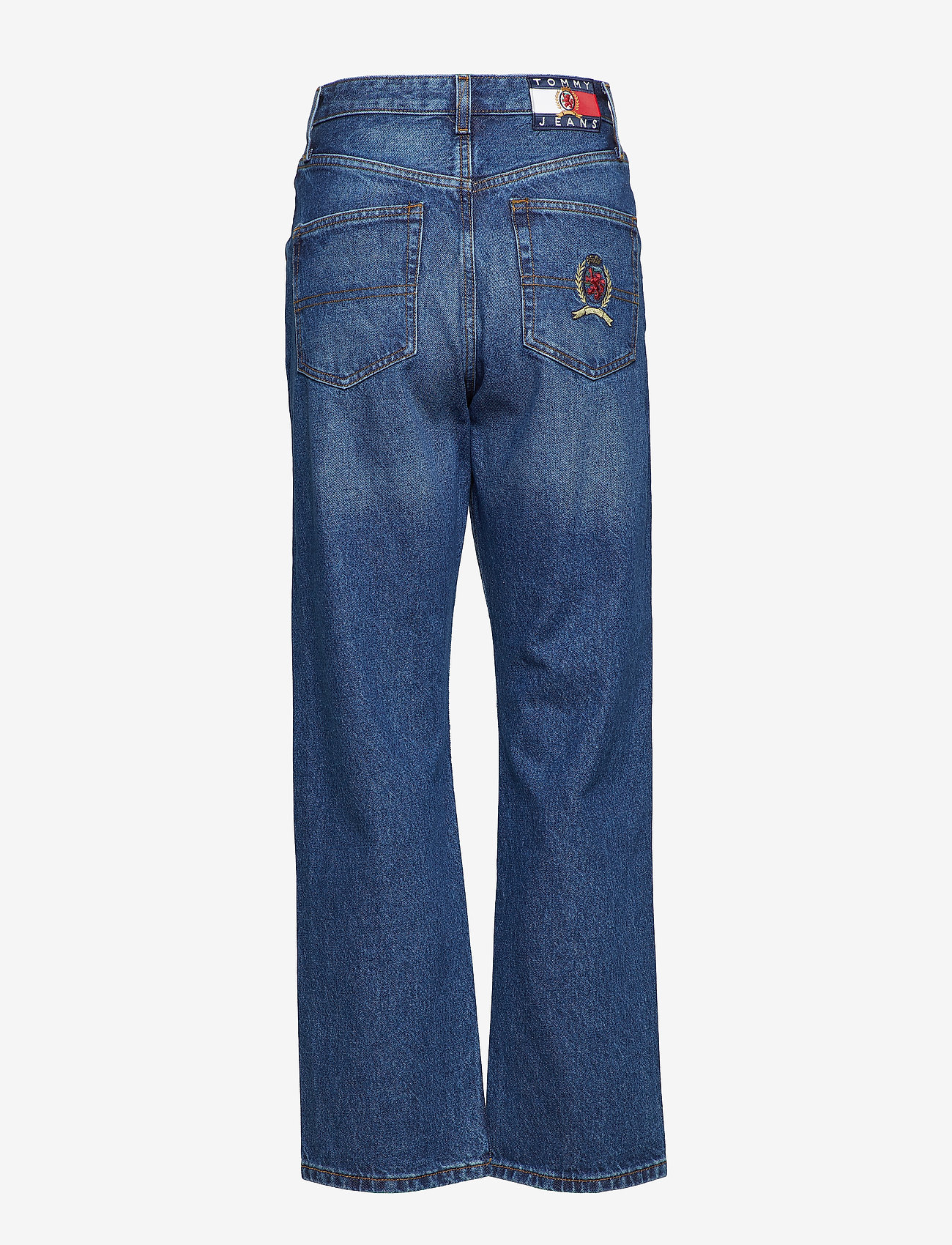 Tommy Jeans - TJW MOM JEANS W16 B - dark blue denim - 1