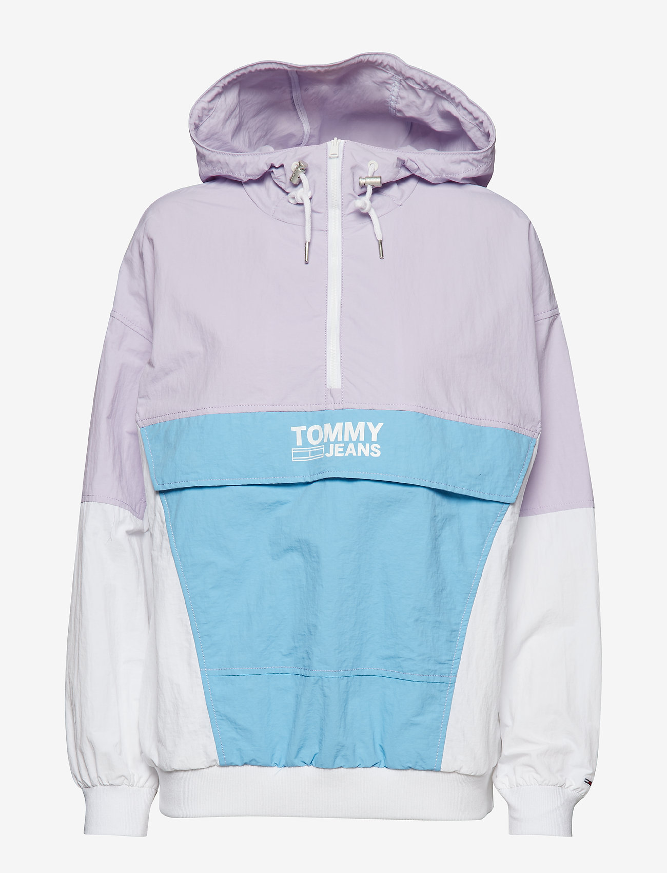 Tommy Jeans - TJW RETRO COLORBLOCK POPOVER - pastel lilac / multi - 0