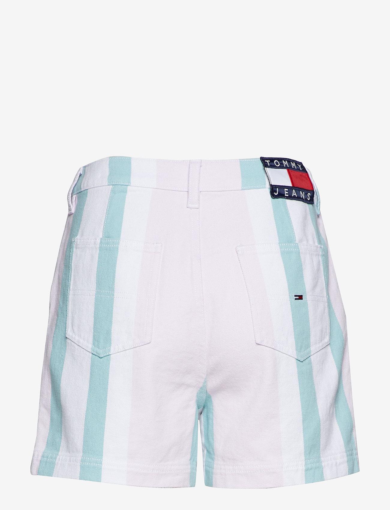 Tommy Jeans - TJW COLORBLOCK STRIPE SHORT - bold pastel stripe - 1