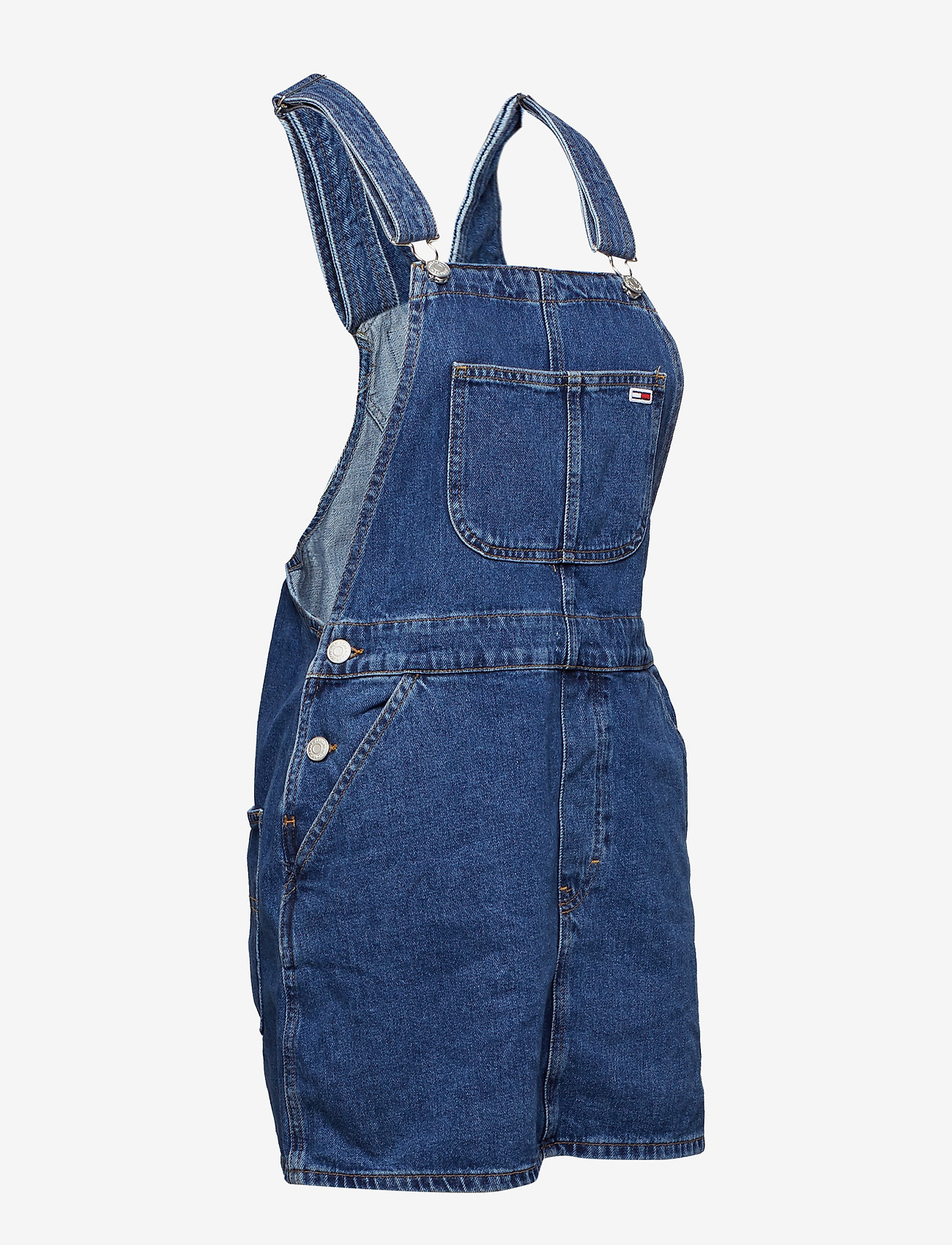 Tommy Jeans - CLASSIC DUNGAREE DRESS PRPMS - prep mid stone rigid - 3