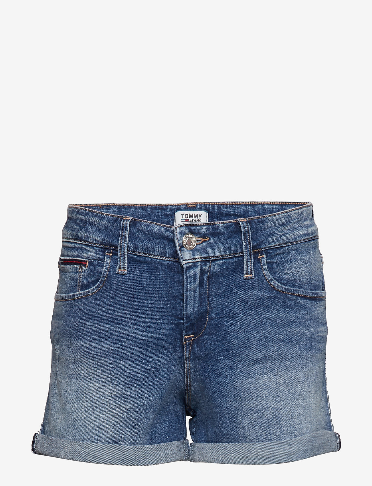 Tommy Jeans - CLASSIC DENIM SHORT JYMBS - joy mid blue str - 0