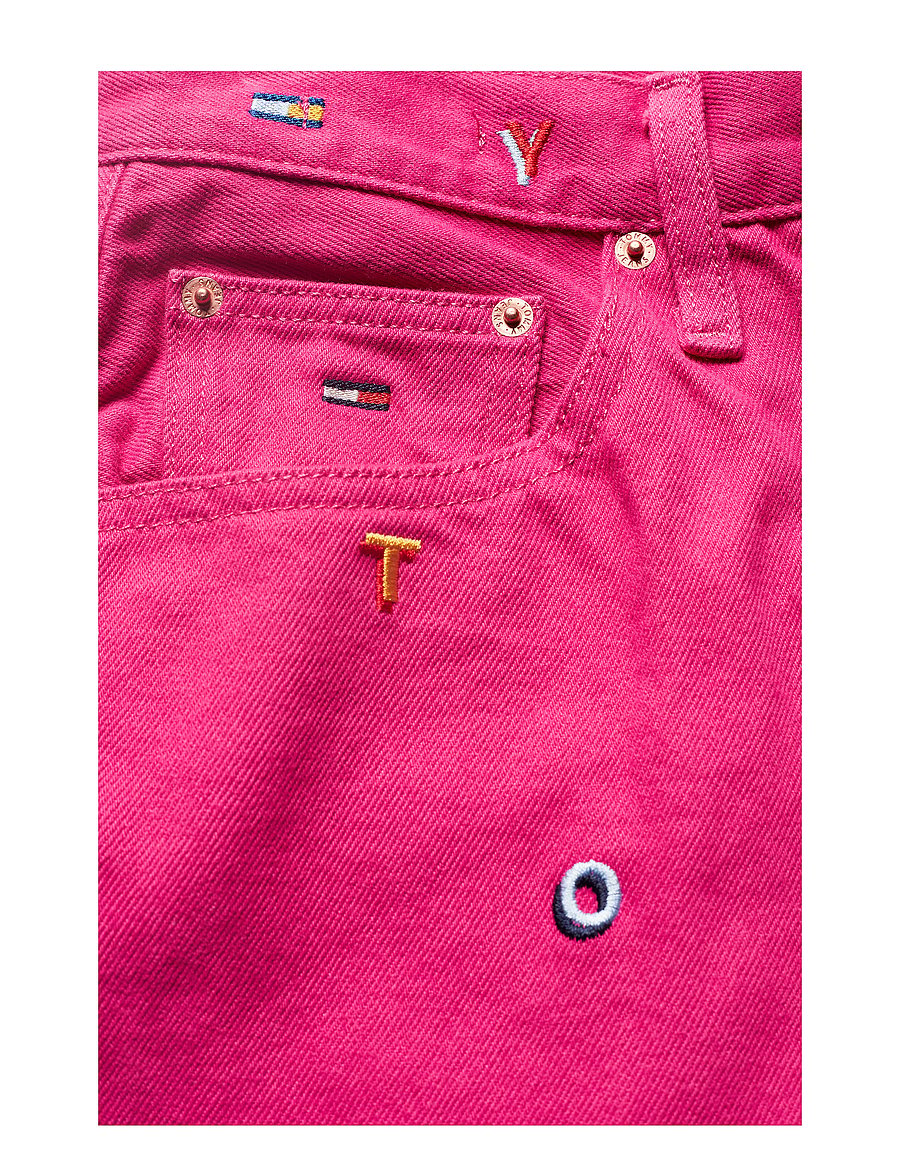 Tommy Jeans - HIGH RISE TAPERED TJ 2004 GRTFR - gritter fuch prpl rg - 0