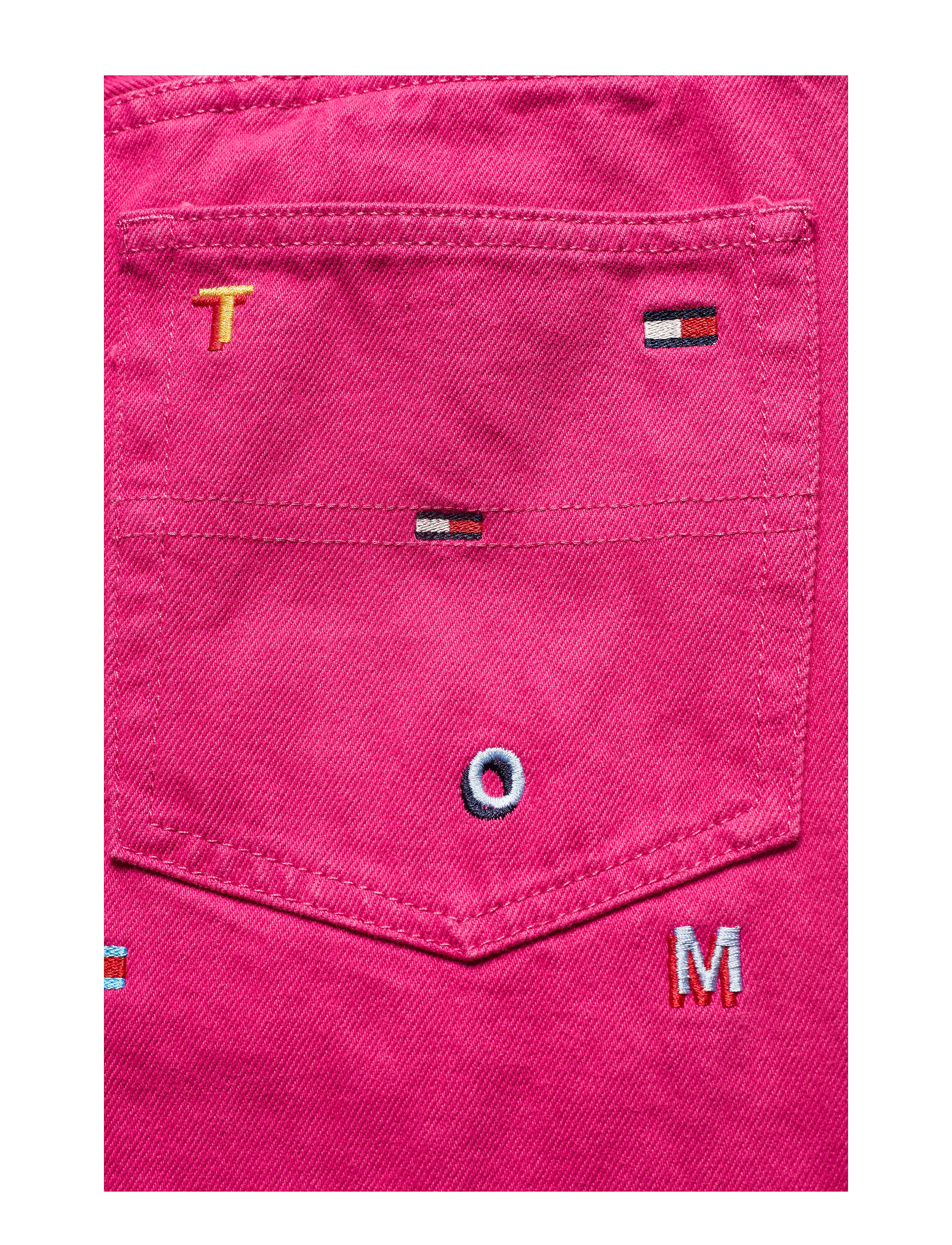 Tommy Jeans - HIGH RISE TAPERED TJ 2004 GRTFR - gritter fuch prpl rg - 4