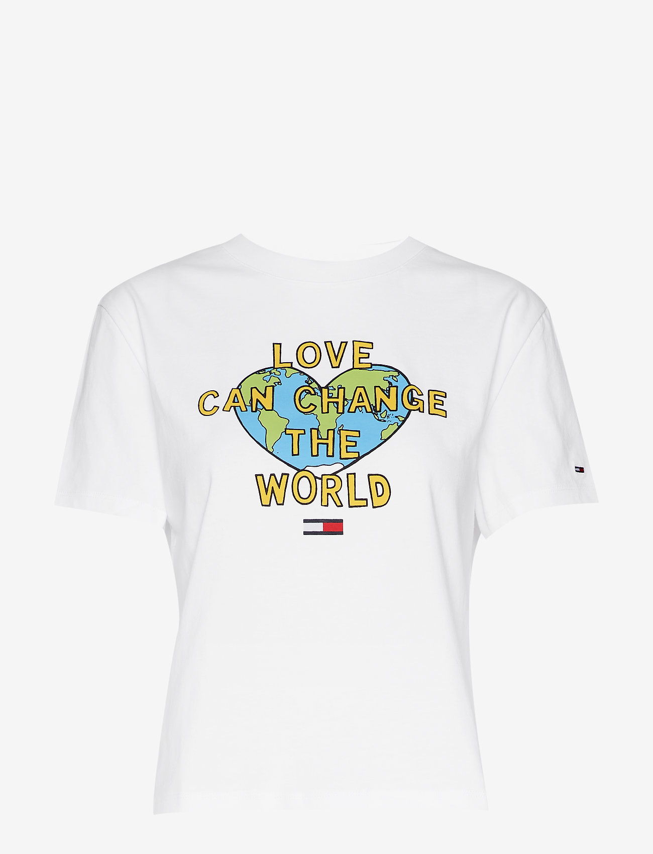 Tommy Jeans - TJW POSITIVE TEE - classic white - 0