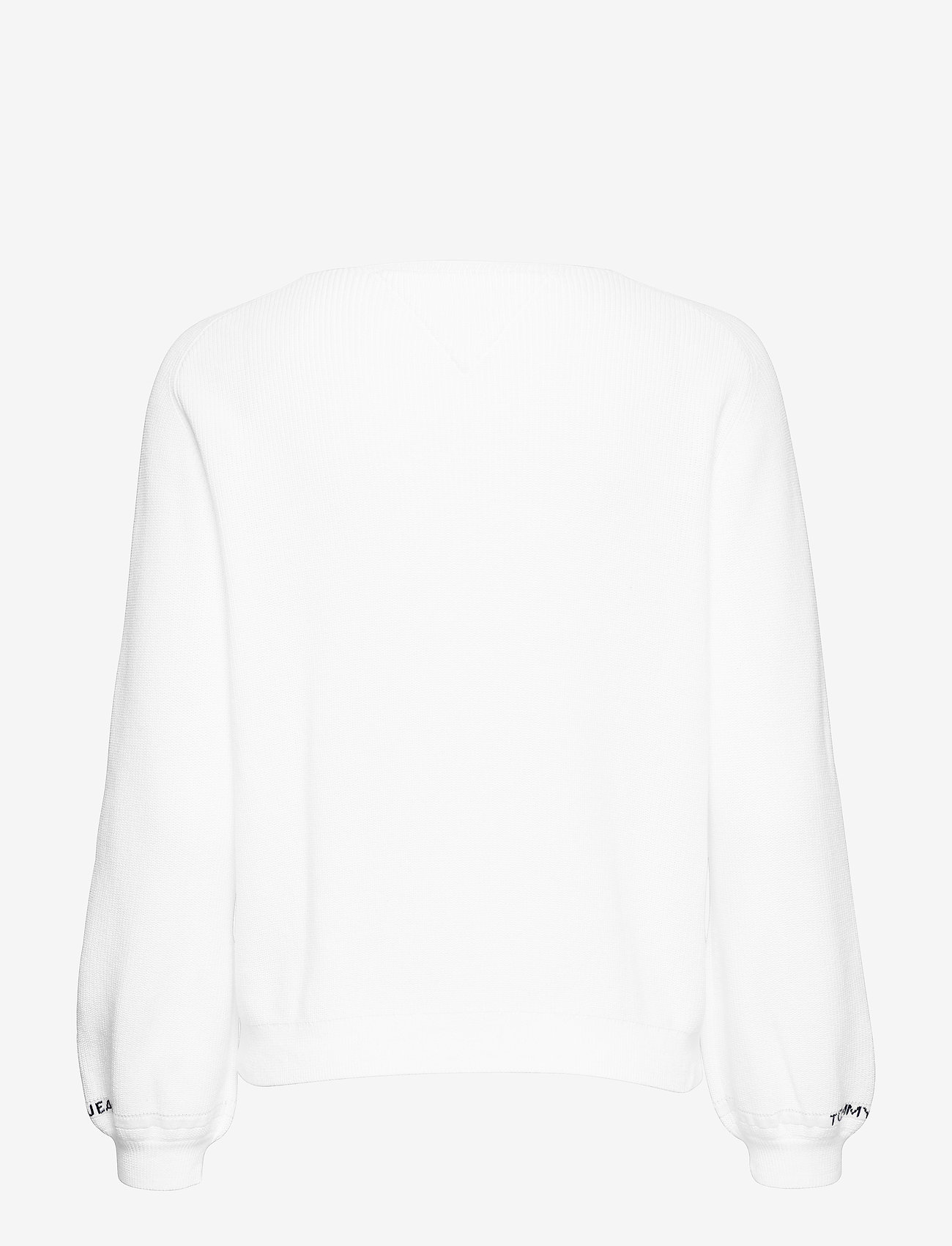 Tommy Jeans - TJW SLEEVE DETAIL SW - classic white - 1