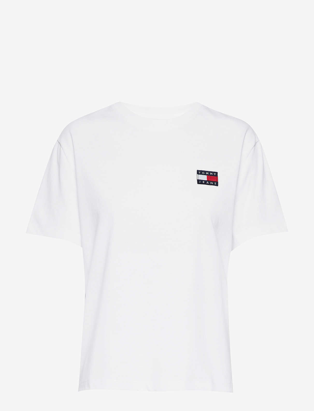 Tommy Jeans - TJW TOMMY BADGE TEE - classic white - 0