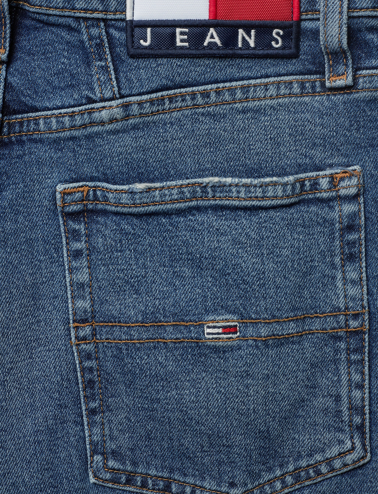 Tommy Jeans - HIGH RISE TAPERED TJ - aud mid bl com - 4