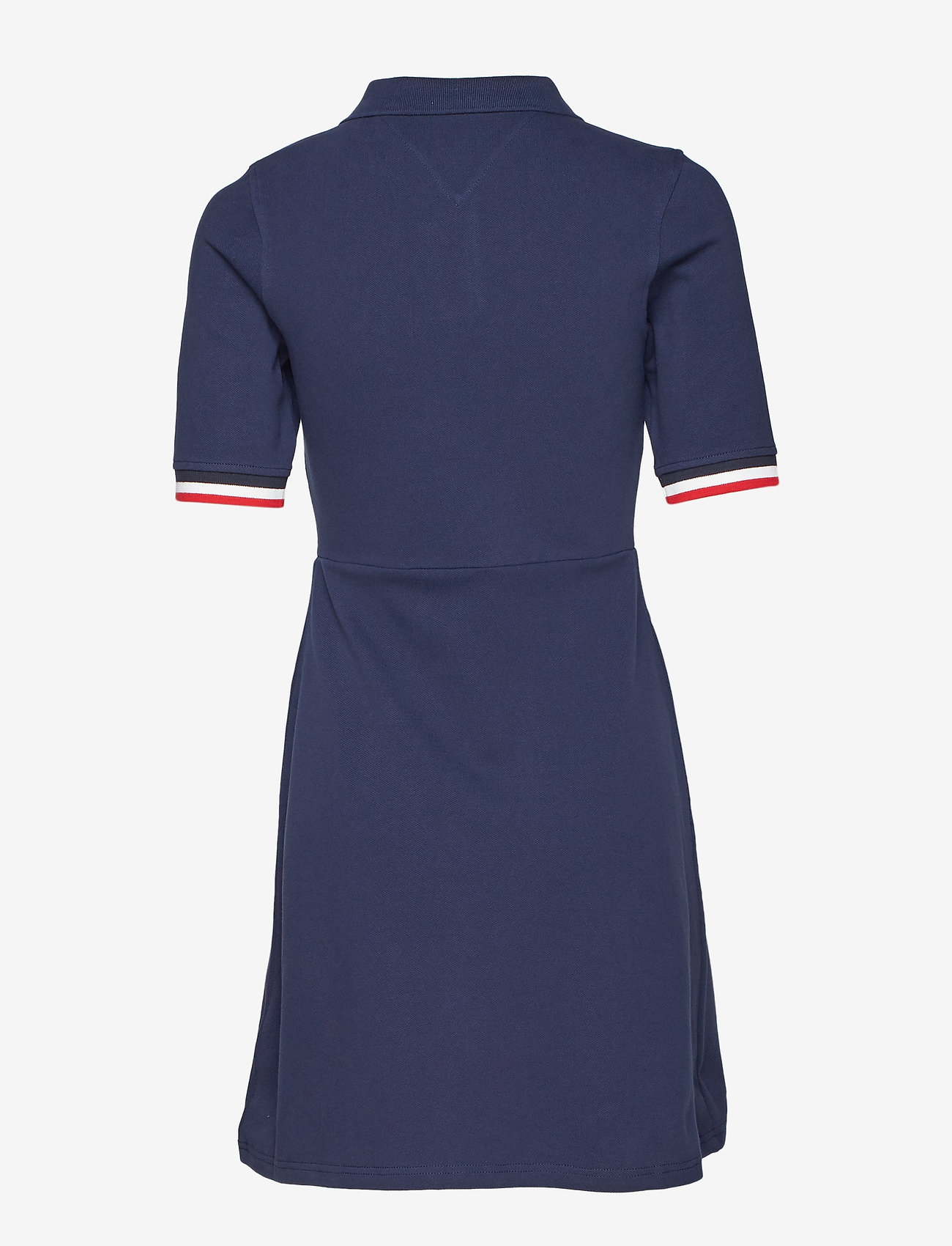 Tommy Jeans - TJW FLARE POLO DRESS - black iris - 1