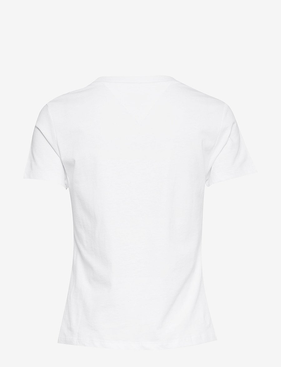 Tommy Jeans - TJW CORP LOGO TEE - classic white - 1
