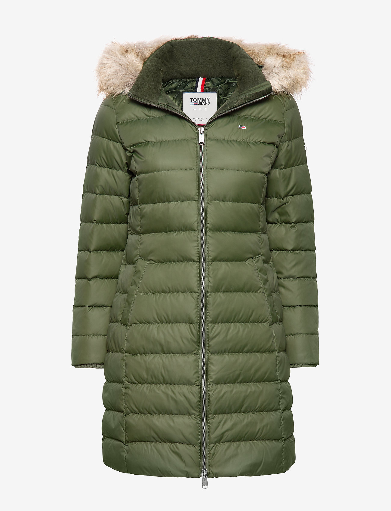 Tommy Jeans - TJW ESSENTIAL HOODED - kombu green - 0