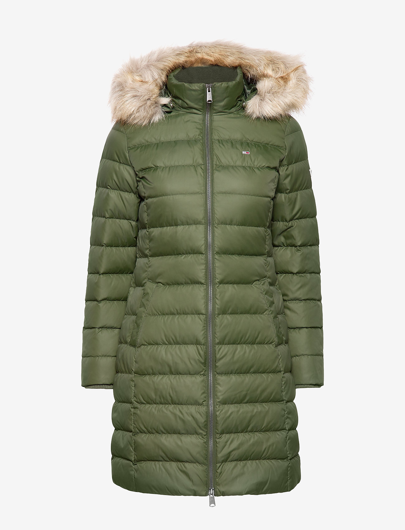 Tommy Jeans - TJW ESSENTIAL HOODED - kombu green - 1