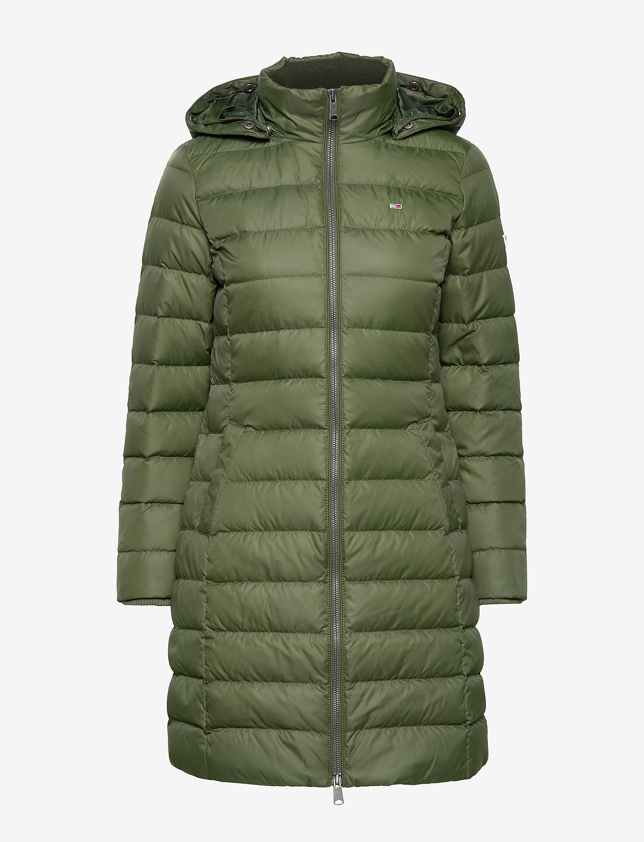Tommy Jeans - TJW ESSENTIAL HOODED - kombu green - 2