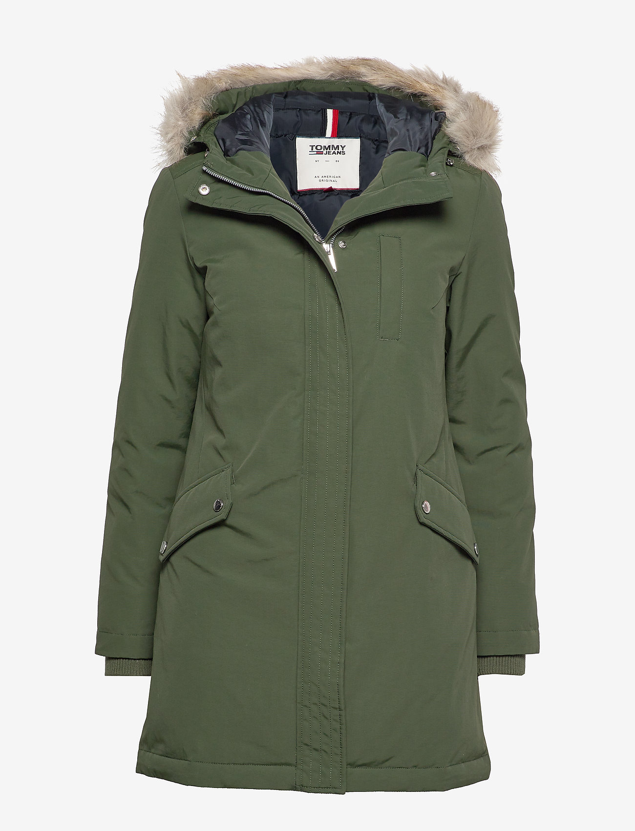 Tommy Jeans - TJW TECHNICAL DOWN PARKA - kombu green - 0
