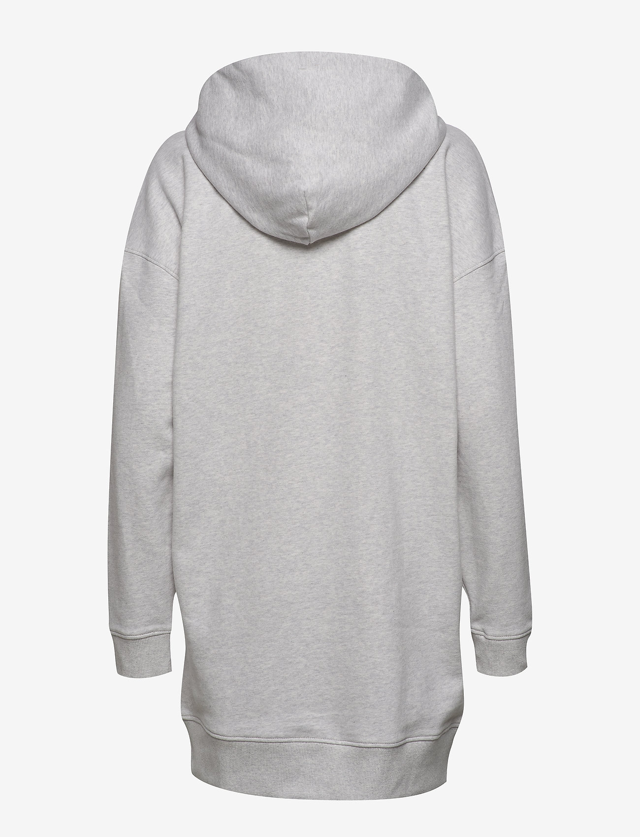 Tommy Jeans - TJW LOGO HOODIE DRESS - pale grey htr - 1