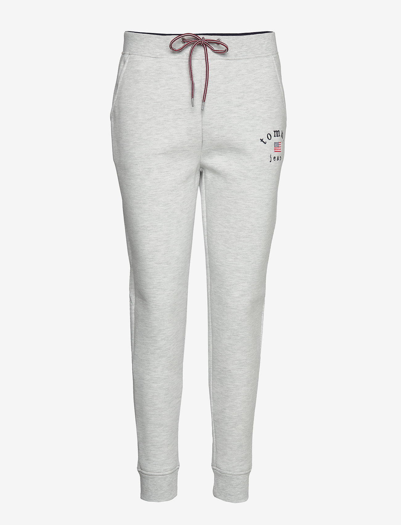 Tommy Jeans - TJW TOMMY SWEATPANT - pale grey htr - 0