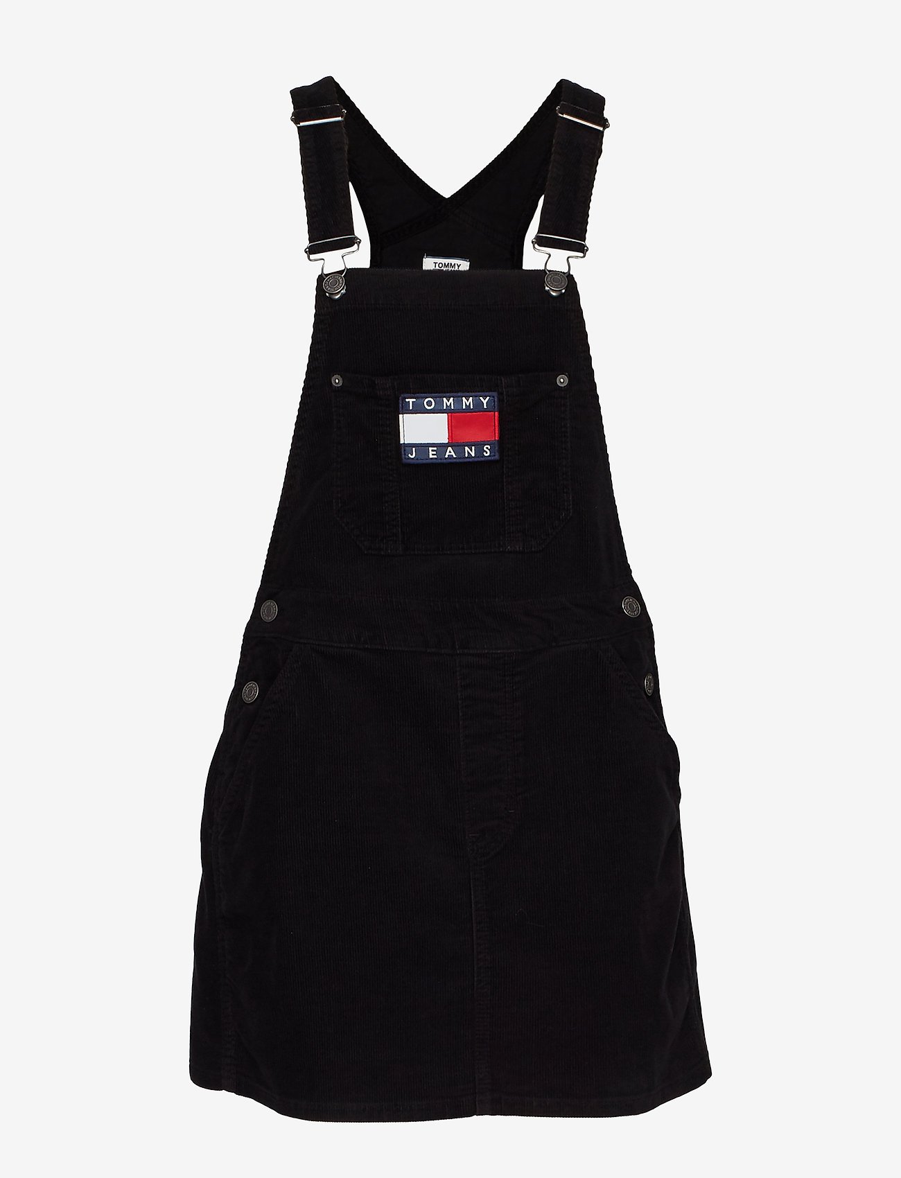 Tommy Jeans - TJW DUNGAREE DRESS - tommy black - 0