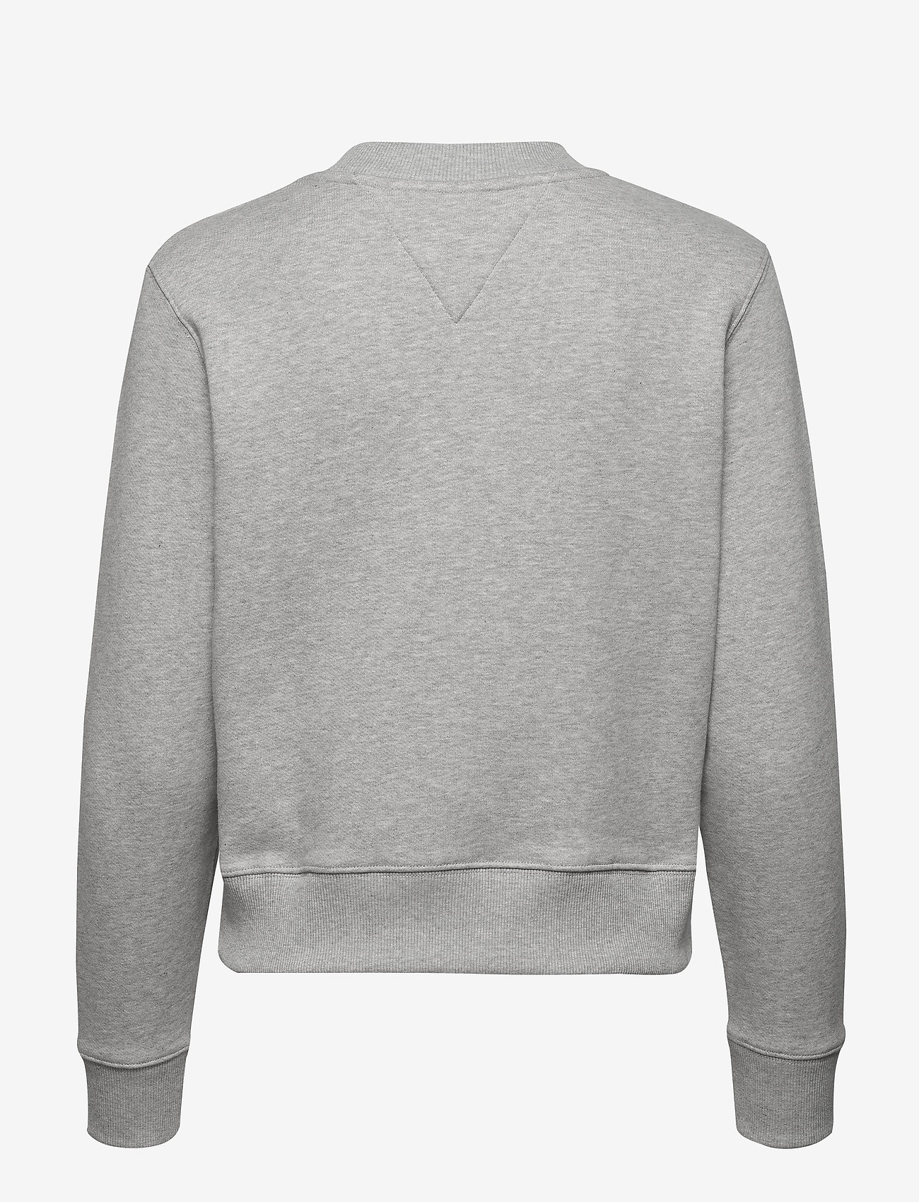 Tommy Jeans - TJW TOMMY FLAG CREW - lt grey htr - 1