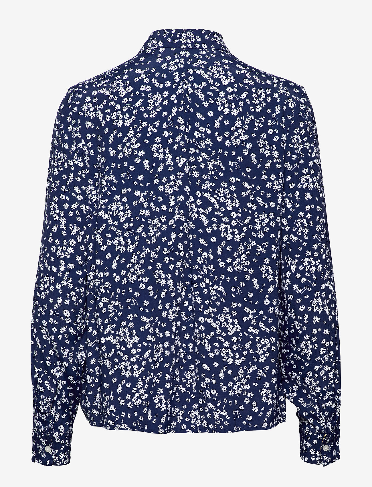 Tommy Jeans - TJW FLORAL LONGSLEEVE BLOUSE - scattered floral / blue depths - 1