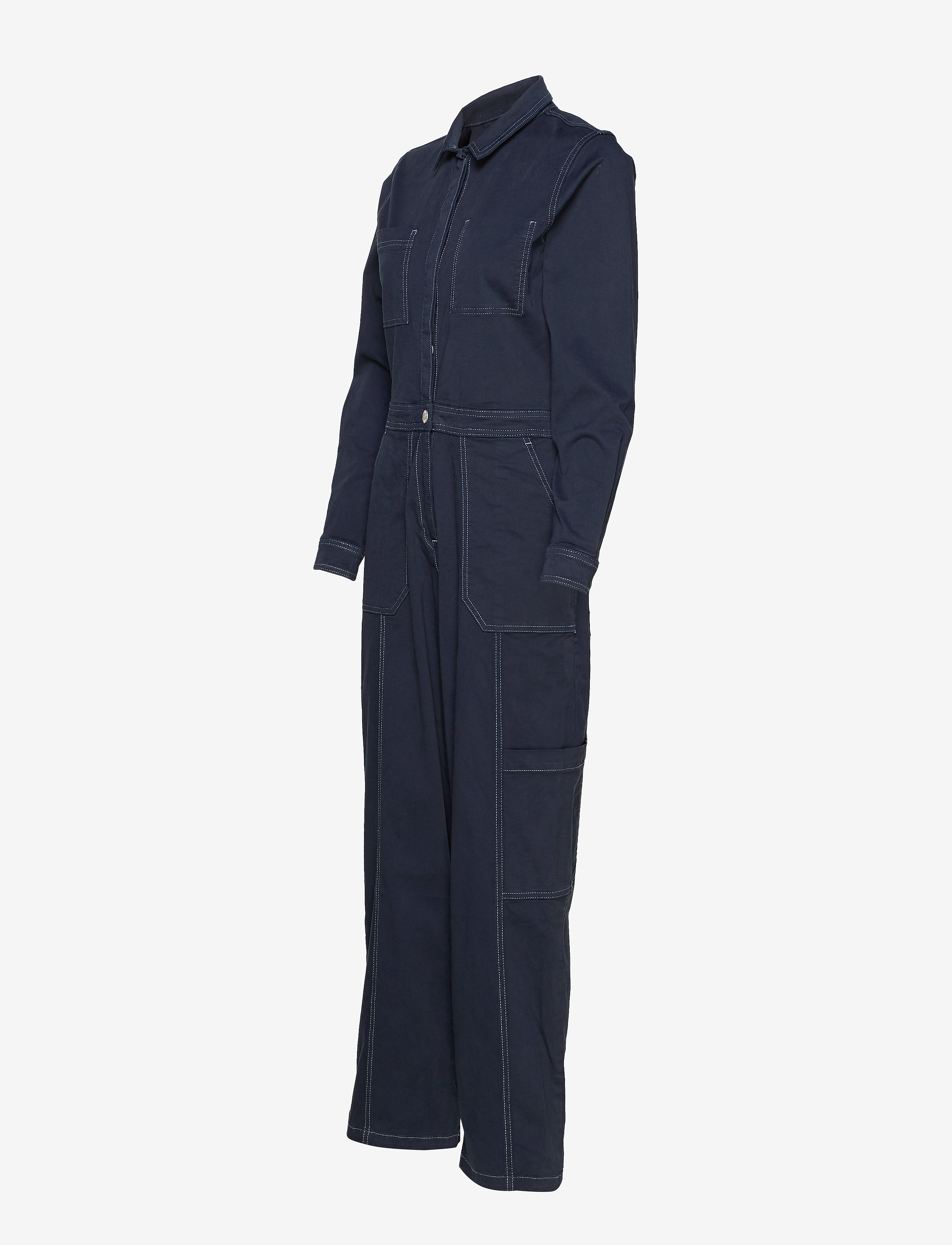 Tommy Jeans - TJW REGULAR JUMPSUIT BLKC - black iris com - 2