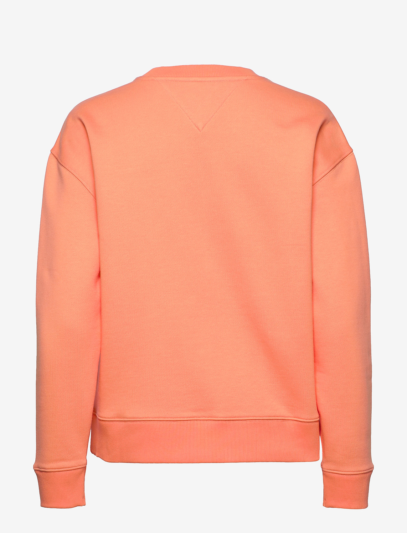 Tommy Jeans - TJW RELAXED TOMMY BADGE CREW - melon orange - 1