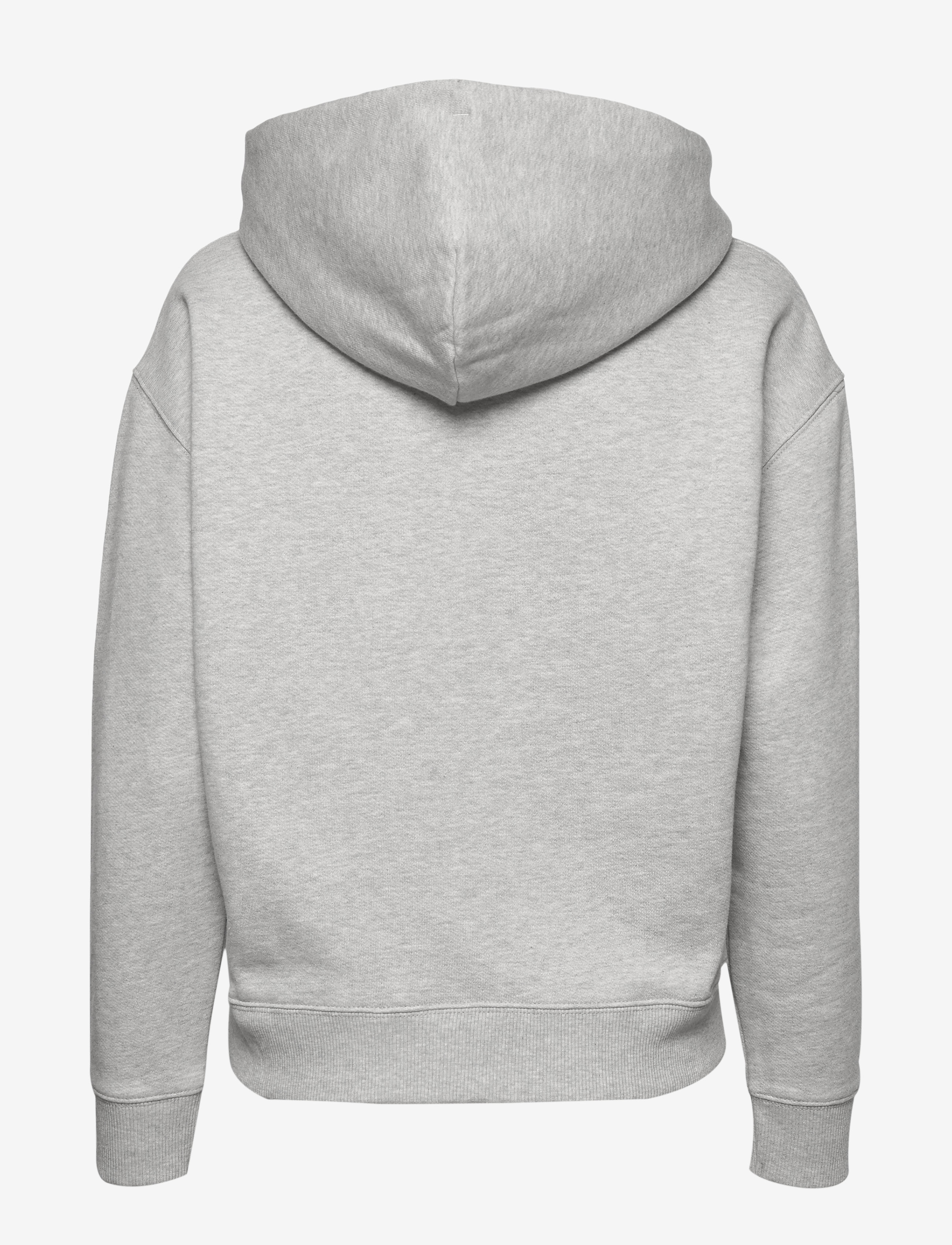 Tommy Jeans - TJW TOMMY BADGE HOODIE - lt grey htr - 1