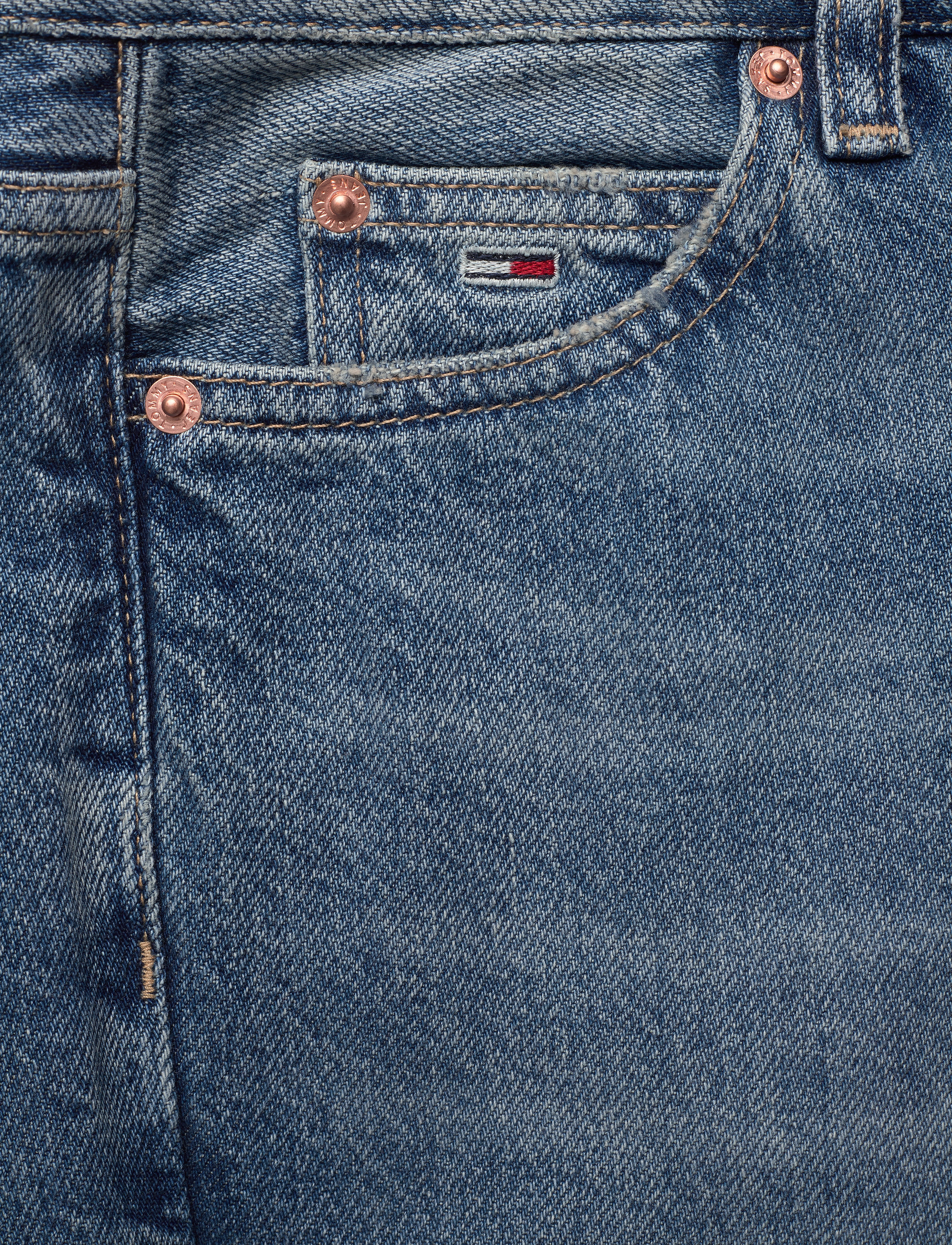 Tommy Jeans - CROP FLARE SNDM - sunday mid bl rig - 2