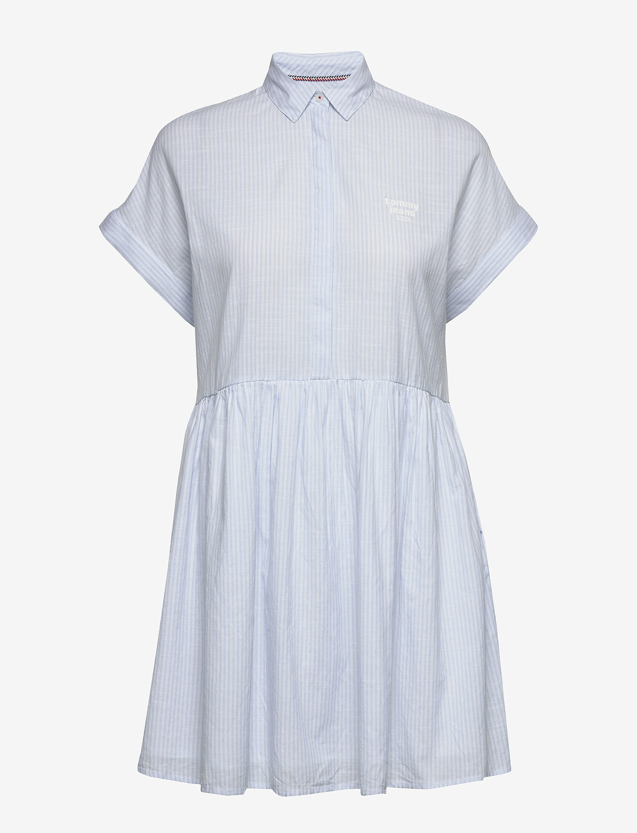 TJW STRIPE SHORTSLV - WHITE / MODERATE BLUE