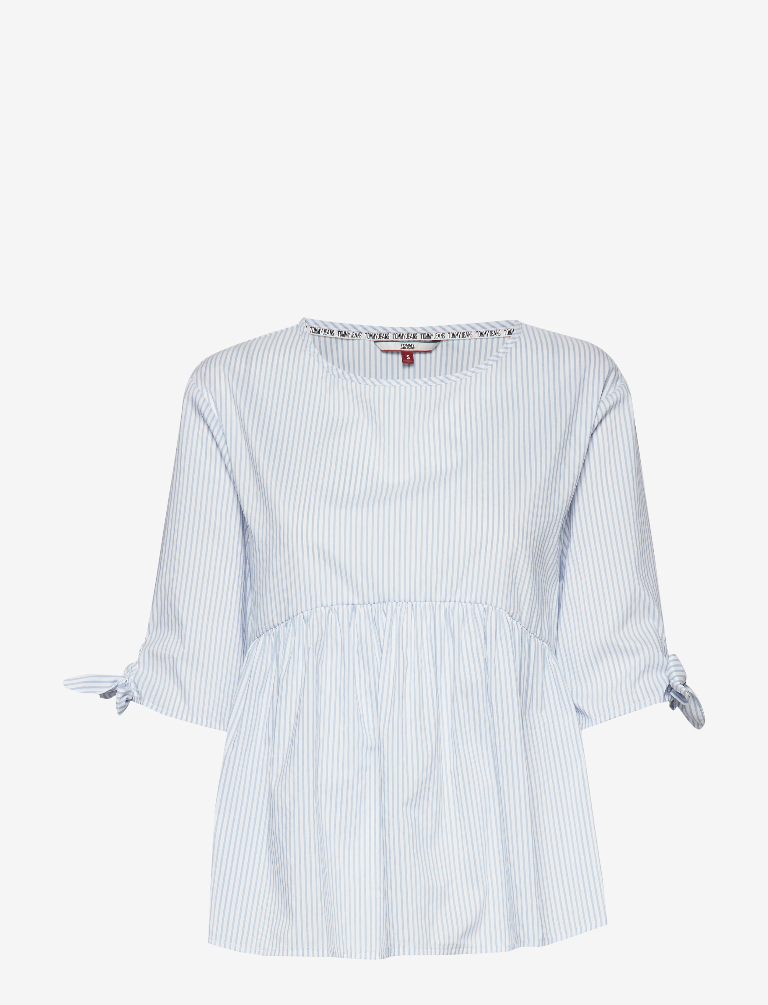 Tommy Jeans - TJW SLEEVE BOW DETAI - white / moderate blue - 0